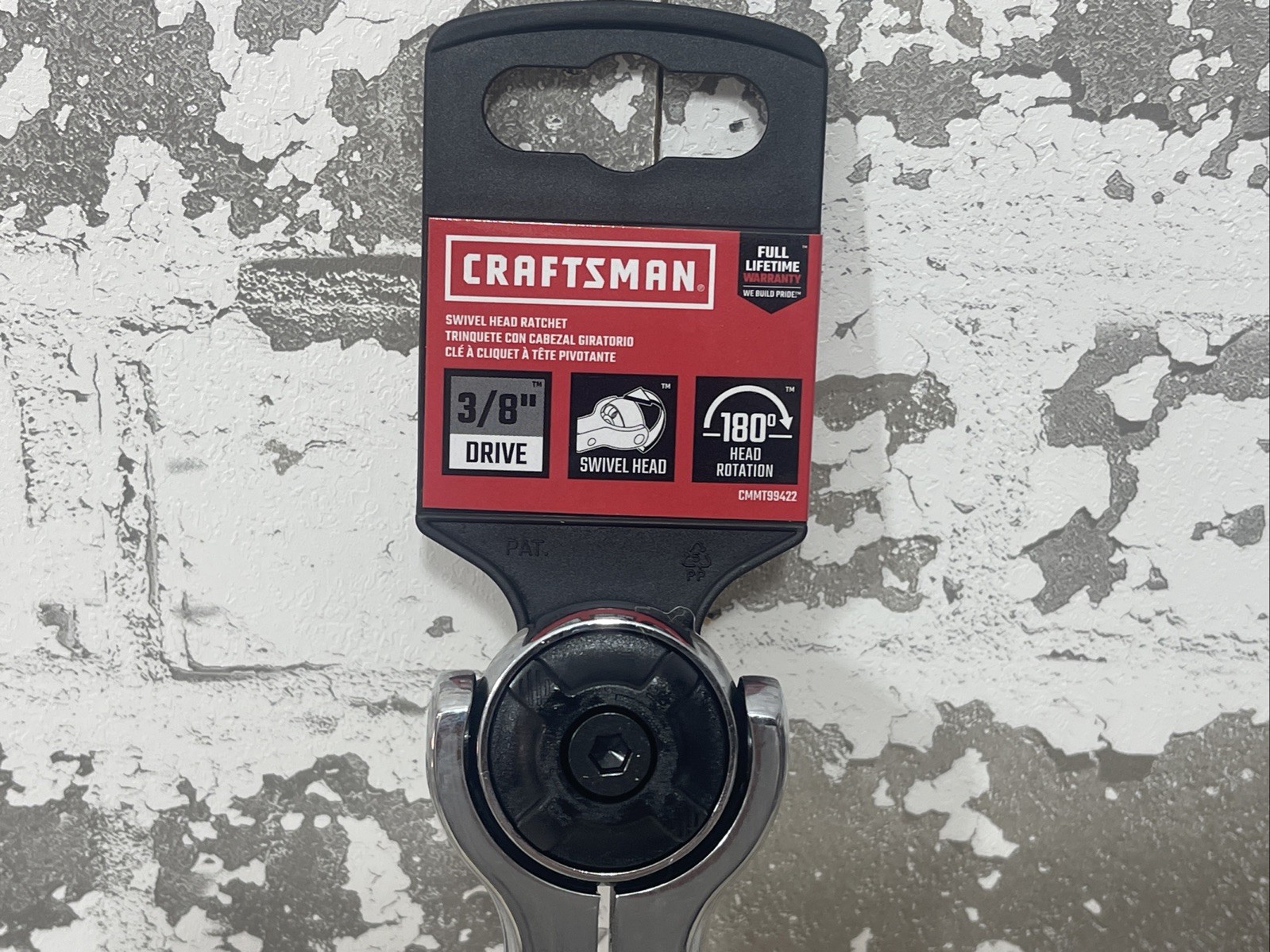 NEW CRAFTSMAN 72-Tooth 3/8-in Drive Handle Ratchet CMMT99422 New