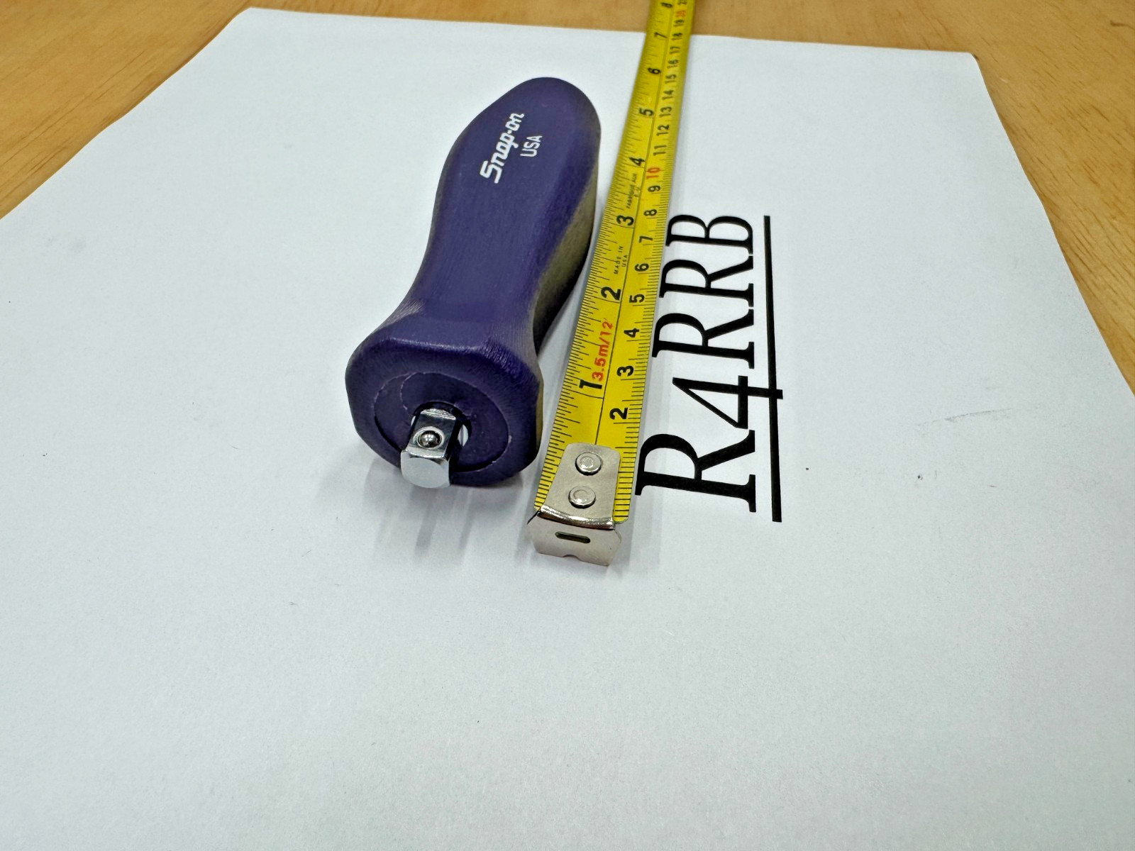Snap-on Tools USA NEW RARE DARK PURPLE 1/4 Drive Hard Grip Stubby Driver TM40BDP