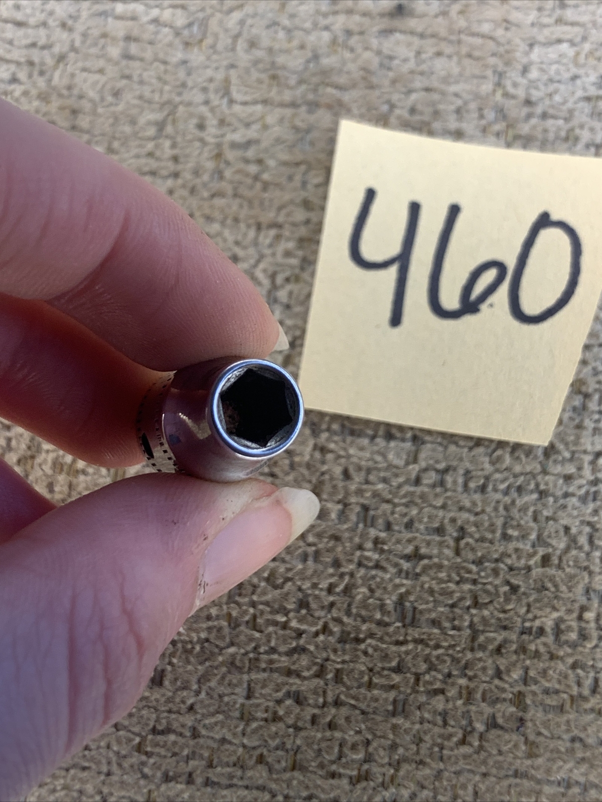 Snap On USA 1/4″ Drive 6mm METRIC 6 Point Shallow Socket TMM6 USA