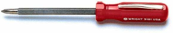 Wright Tool 9181 3/16″ x #1 P – 2-in-1 Screwdriver with Pocket Clip