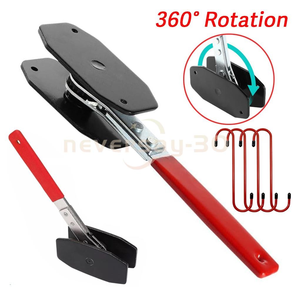 360° Ratchet Brake Piston Wrench Portable Spreader Caliper Pad Install Tool Red