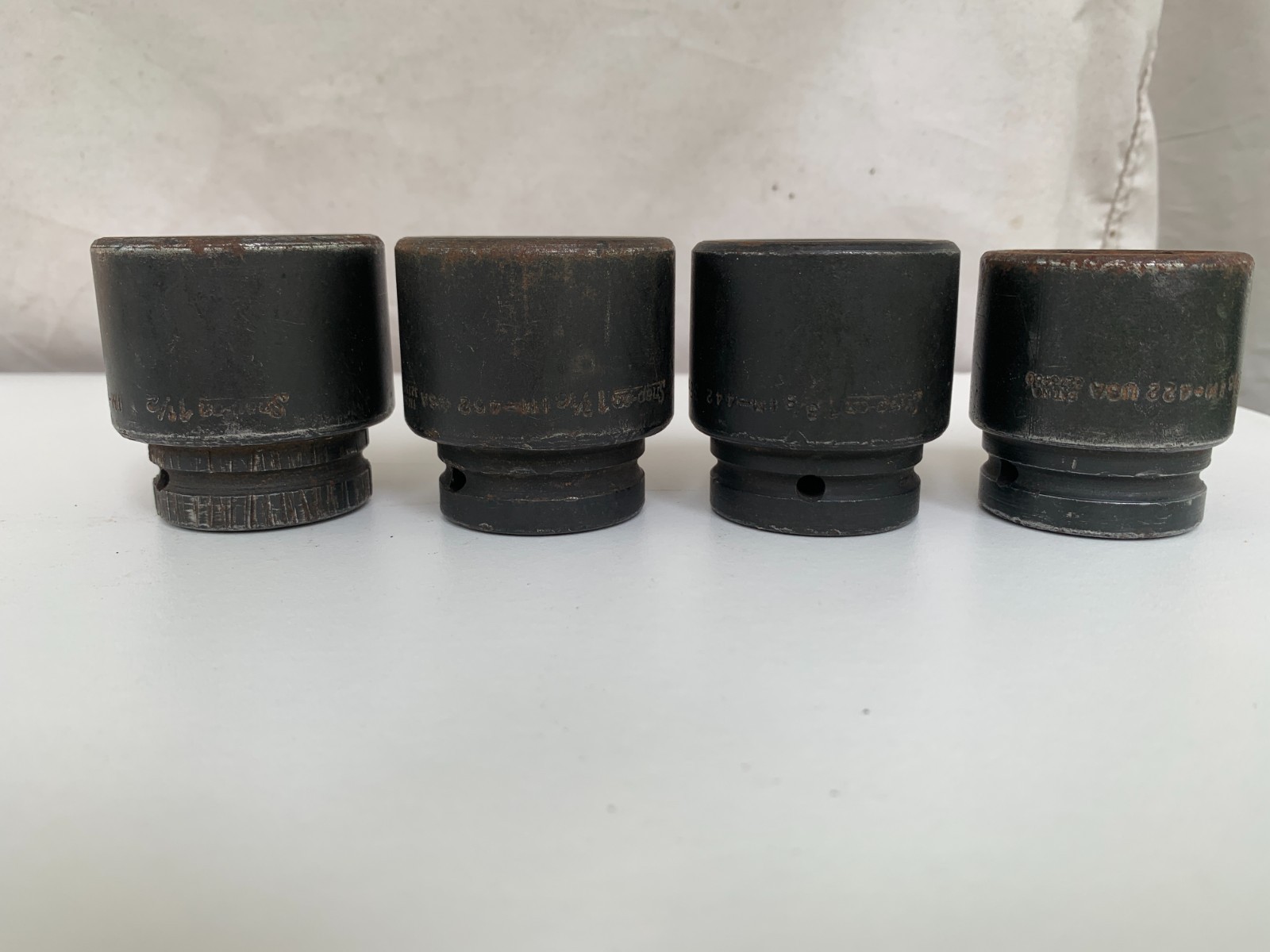 Snap-on 3/4″ Drive 16 Piece SAE 6-Point Shallow Impact Socket Set 9/16 – 1 1/2
