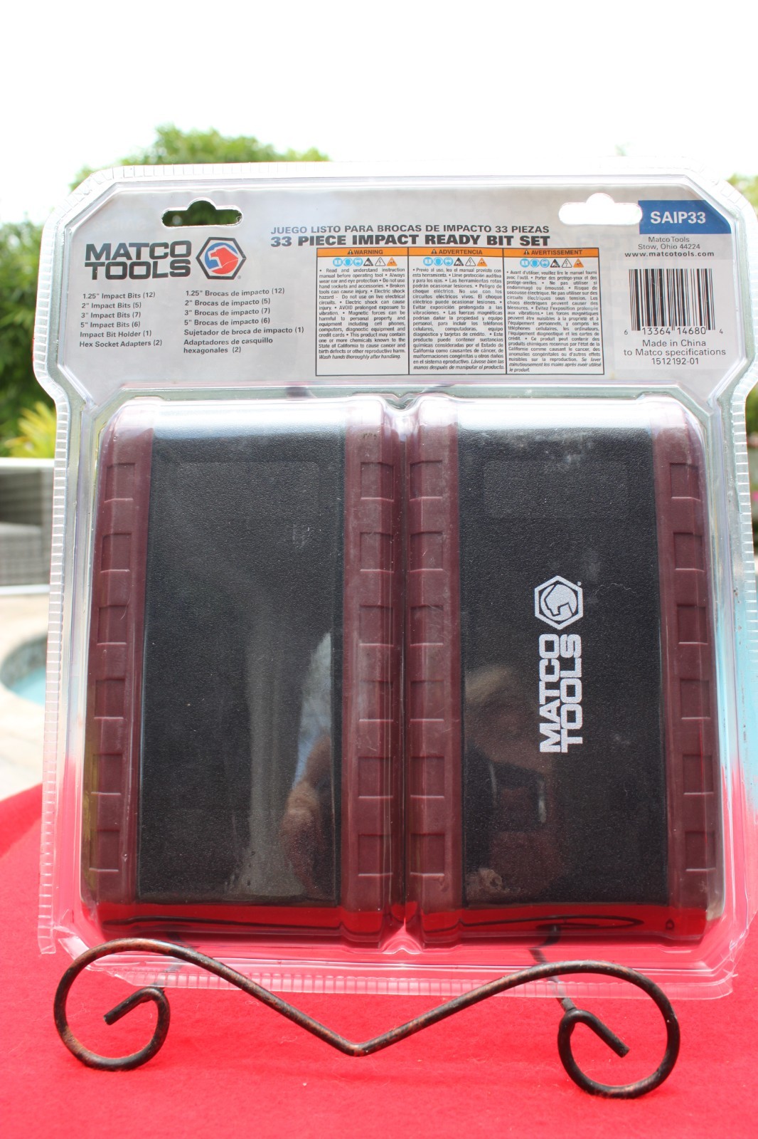 Matco Tools 33 Piece Impact Driver Bit Set SAIP33