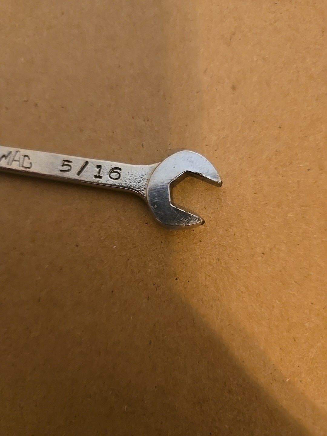 Mac Tools 5/16″ 6PT Chrome Midget Combination Wrench CH10