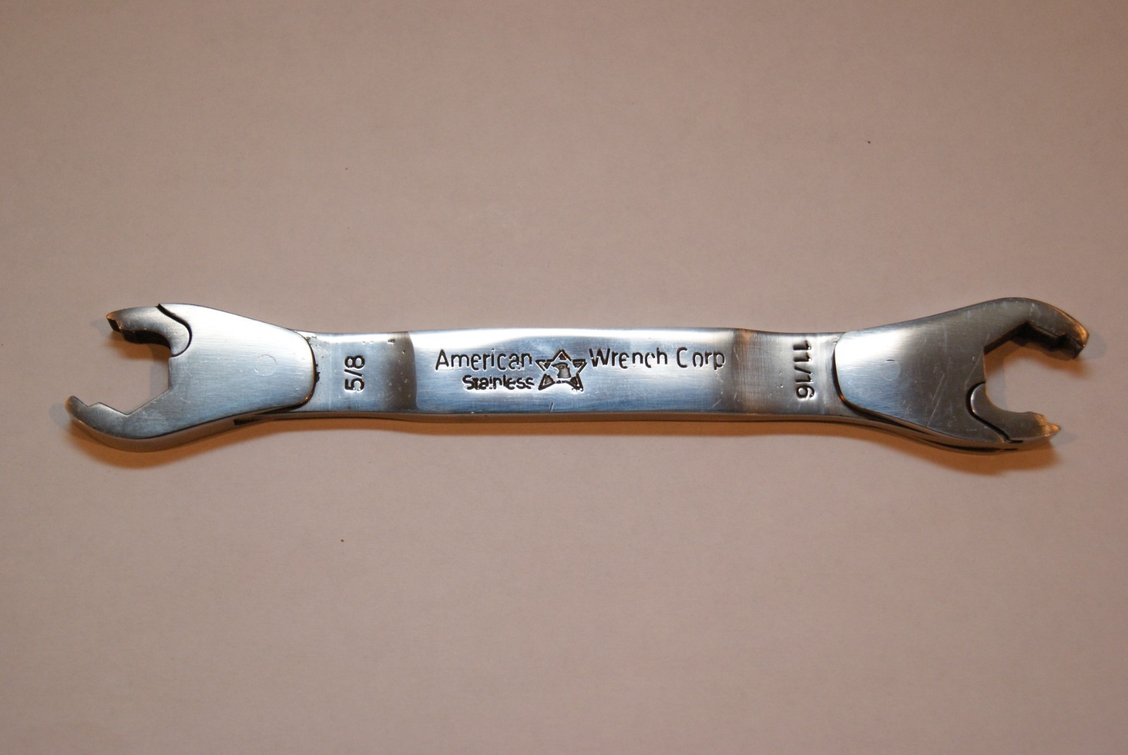 Alden EZ Ratcheting Open End Wrench Set 3pc 3/8 7/16 1/2 9/16 5/8 11/16 w/Pouch