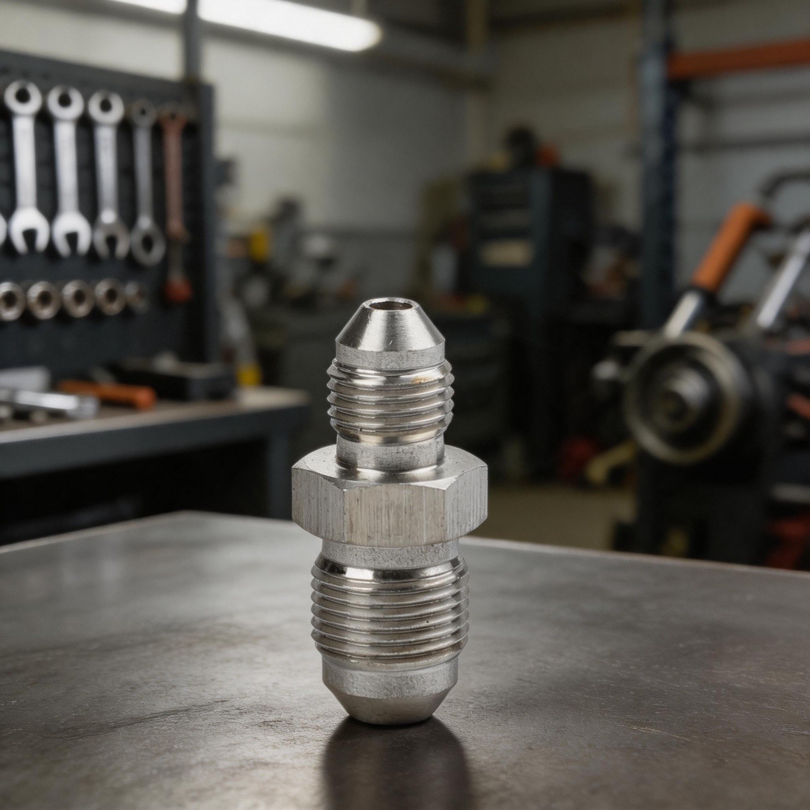 AN3 to M12x1 M10x1 Stainless Steel Adapter for Cars and Automotive Use
