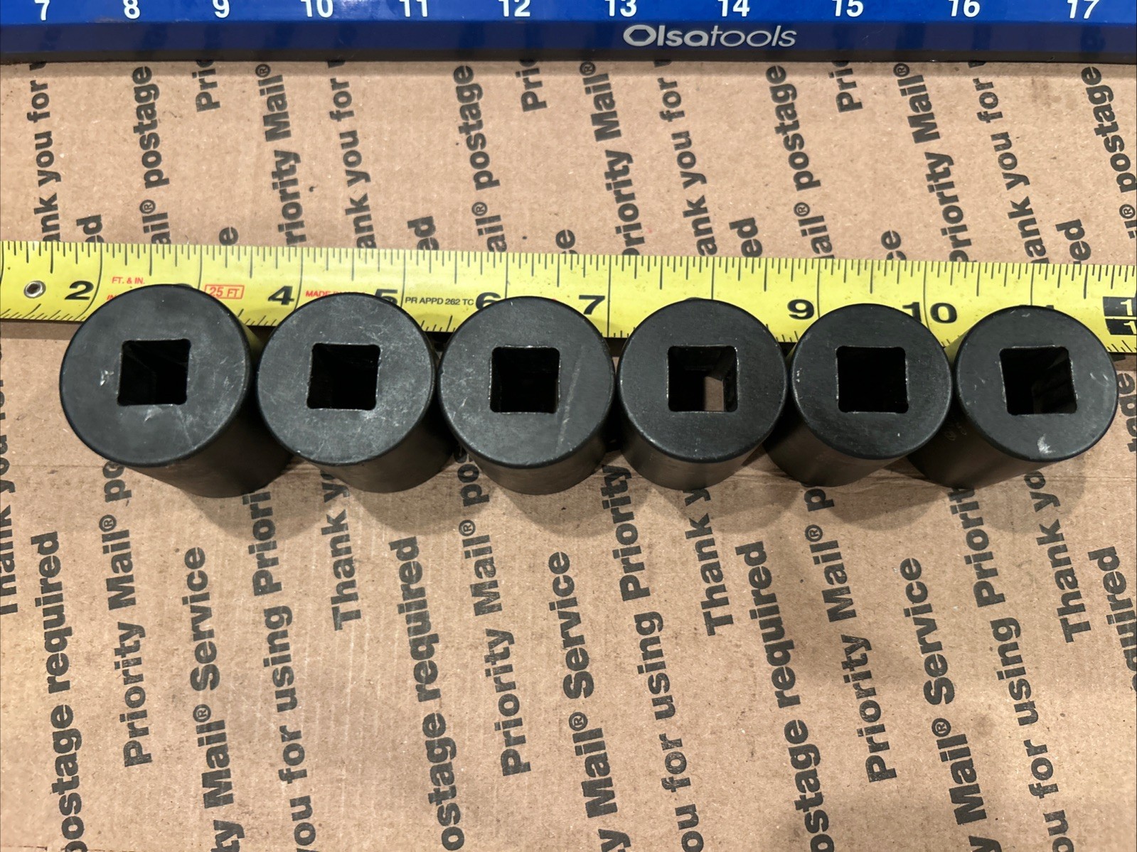 Grey Pneumatic 1/2″ Dr. 22mm – 27mm Shallow Metric Add On To Snap On 310IMMYA