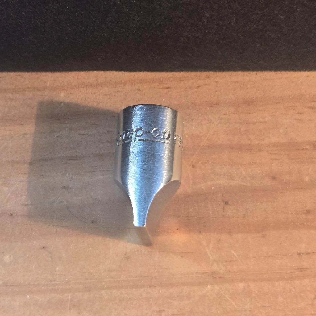 HTF GENUINE SNAP-ON TOOLS FV22 11/16″ 3/8 DRAG LINK SOCKET CHROME USA