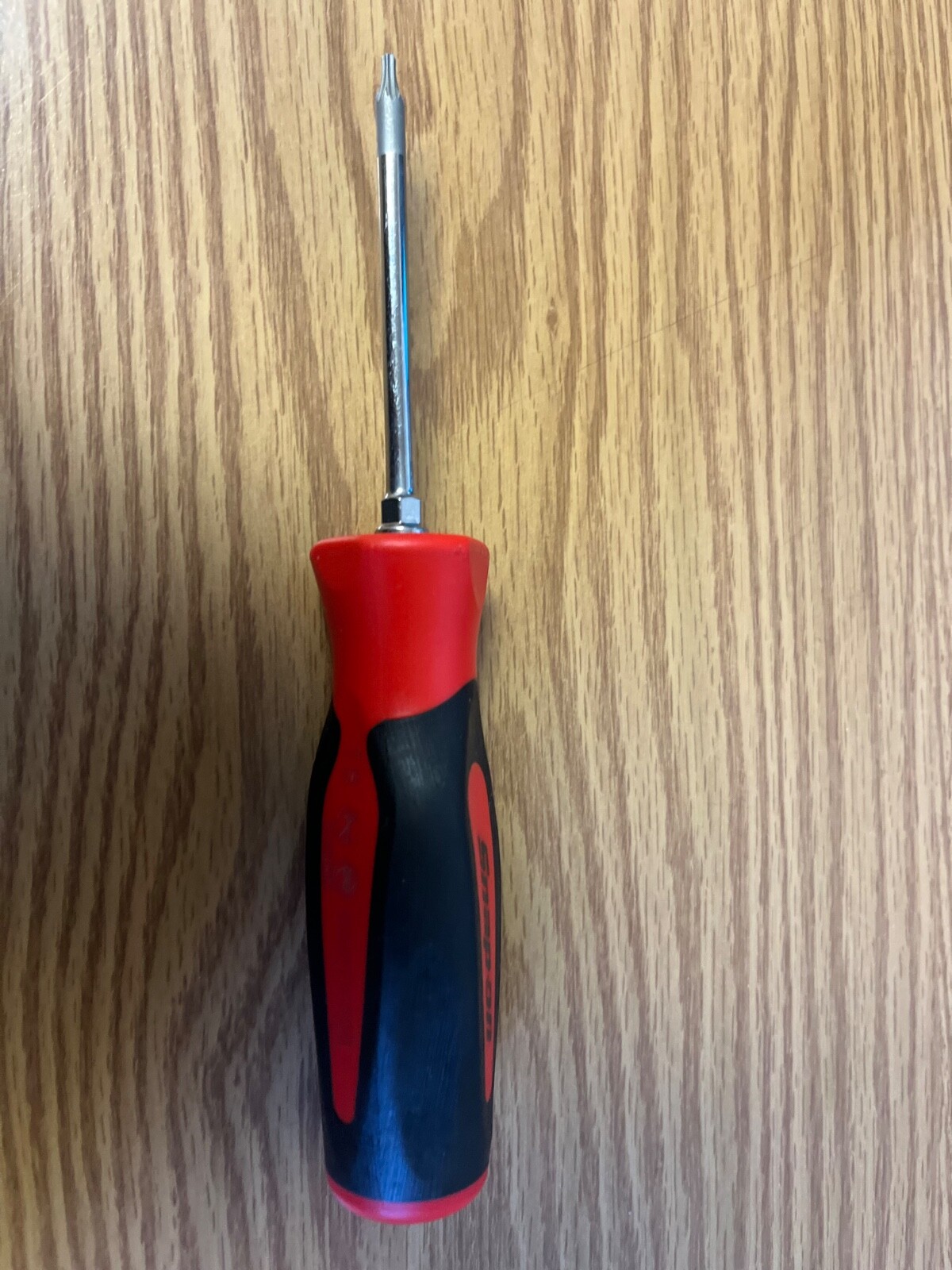 SNAP ON – SGDTX38B – T8 RED CUSHION GRIP SCREWDRIVER – ITEM # SGDTX38B # 1A