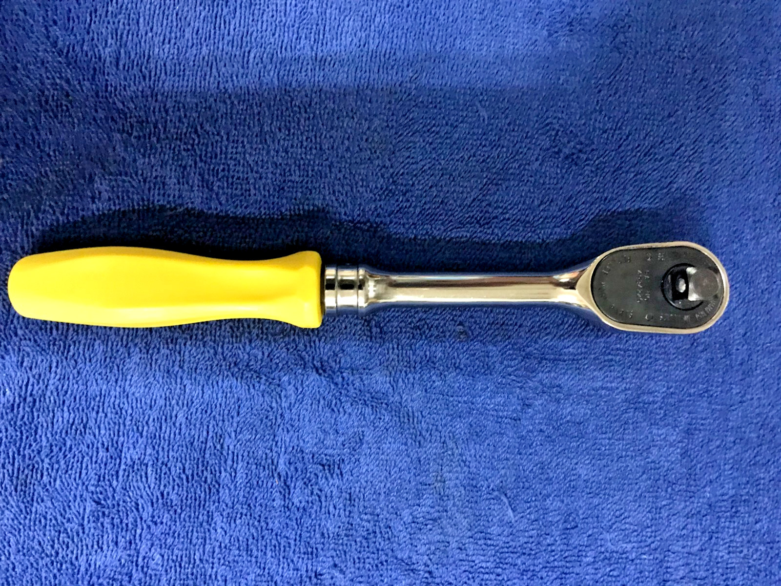 New Snap on Dual 80 Technology Yellow Handle 3/8 Drive Ratchet FH936H NOS