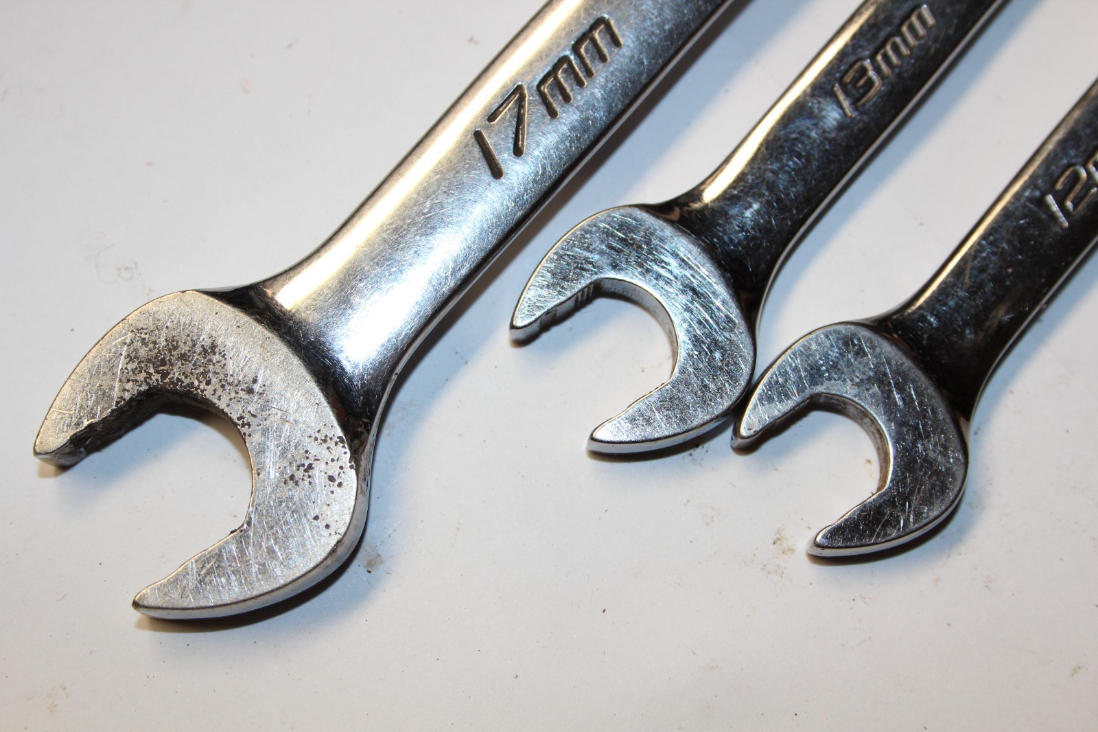 Snap-on SOEXM17 SOEXM13 SOEXM12 Metric Flank Drive Plus Combination Wrench Set