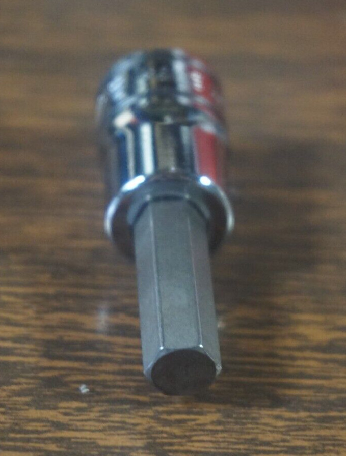 Super SNAP ON #FA10E, 5/16″ ALLEN/HEX Bit & SOCKET DRIVER, 3/8 Drv Stnd. – CLEAN