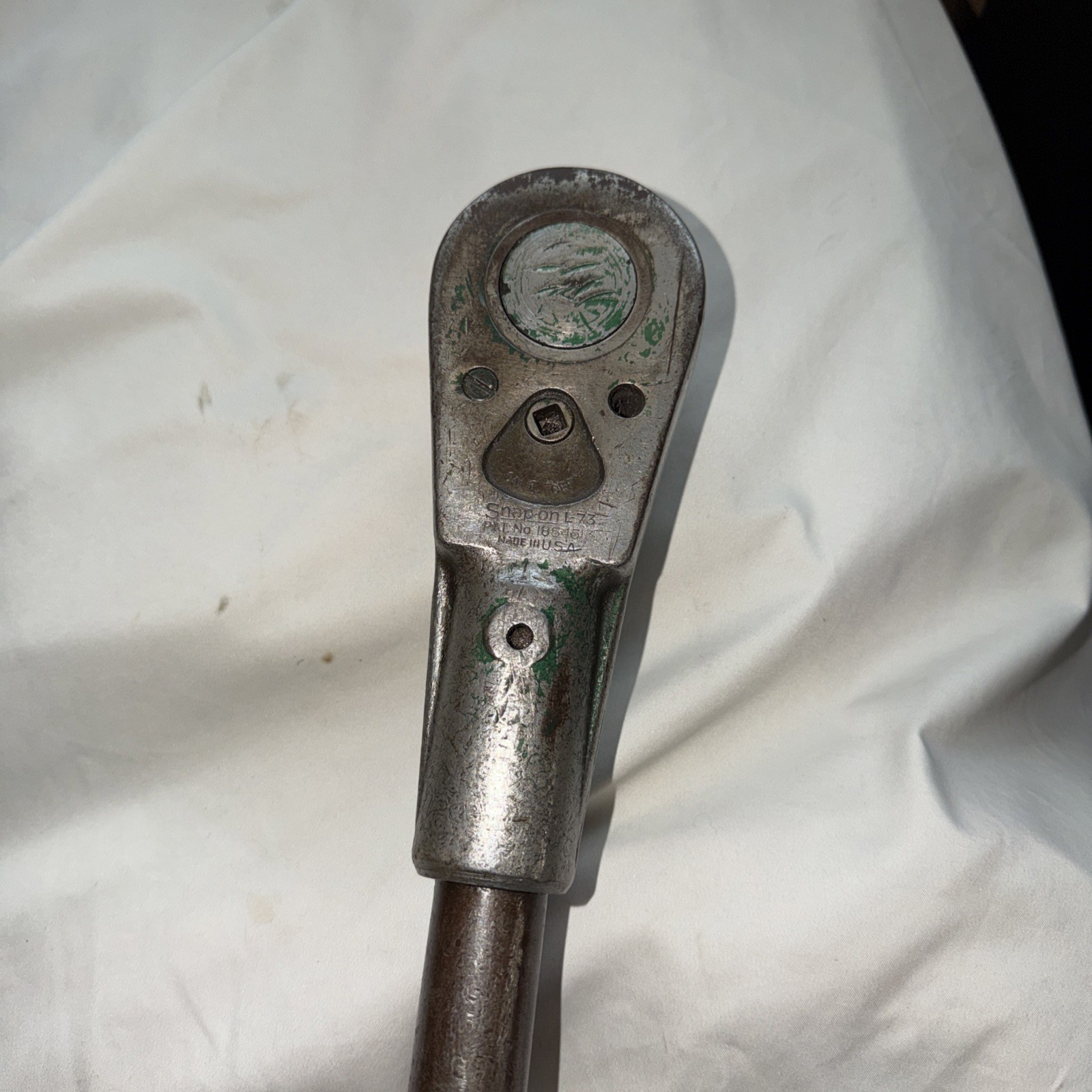 Vintage 1854543 Snap On L-73 1″ Drive Ratchet 30” Handle For Repair Mechanics
