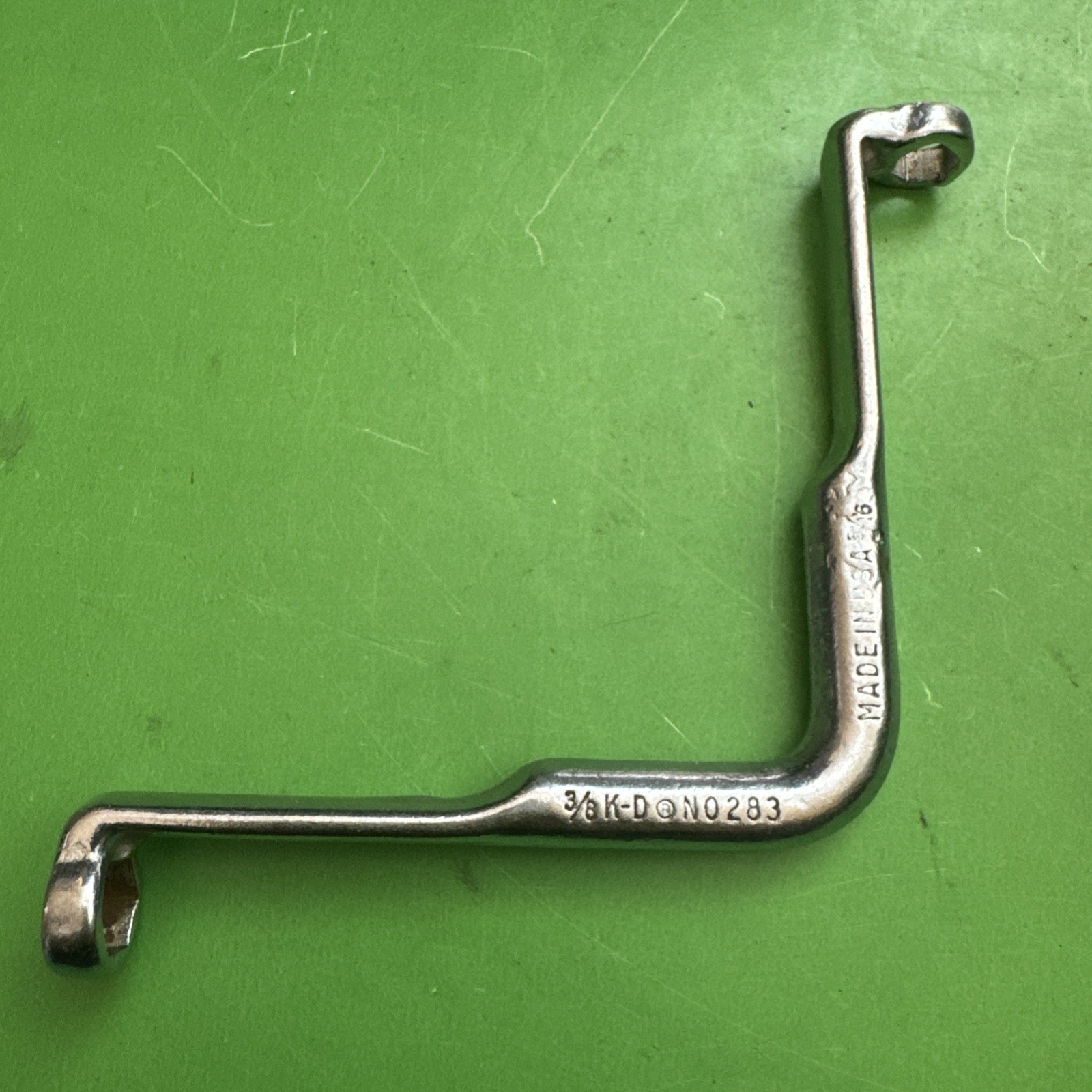 K-D Tools USA SAE Sz 3/8″ x 5/16” Specialty 6 Point Brake Bleeder Wrench MPN 283
