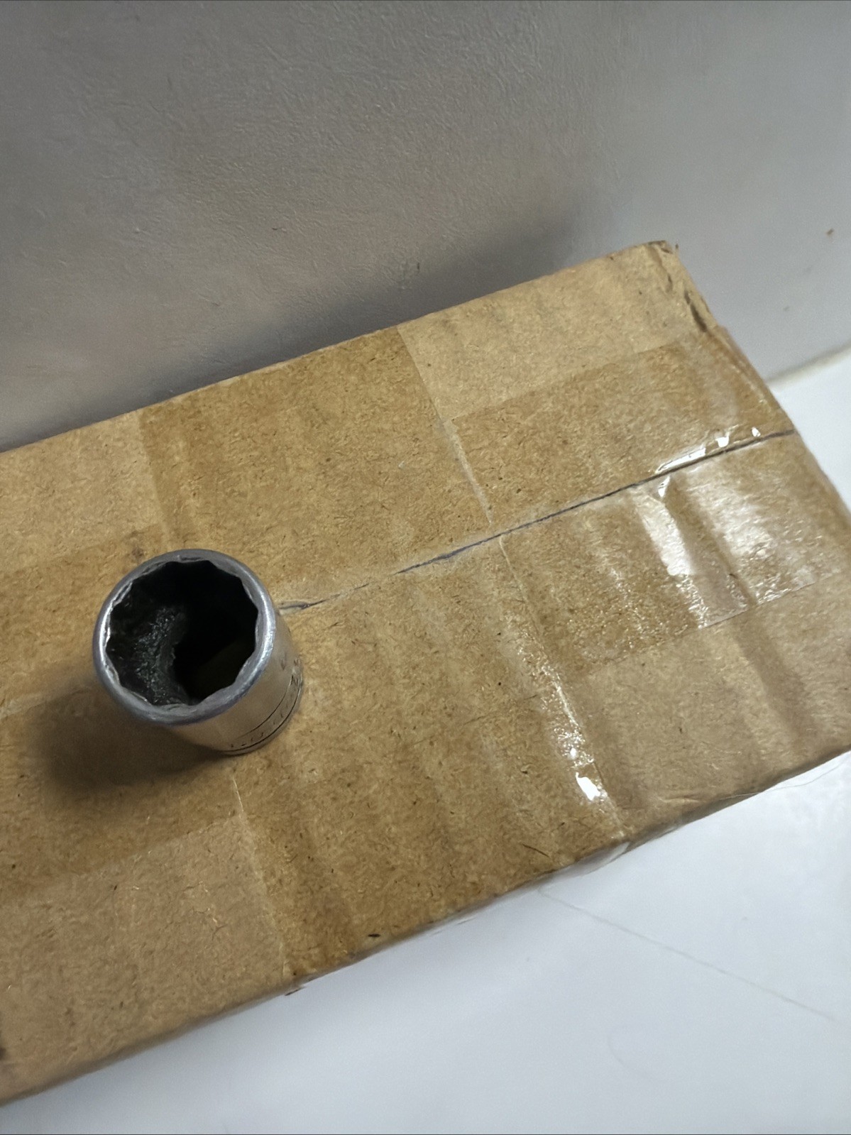 Snap On 3/8″ Drive 14M/M 12PT Metric Shallow Chrome Socket USA F 14M 14MM