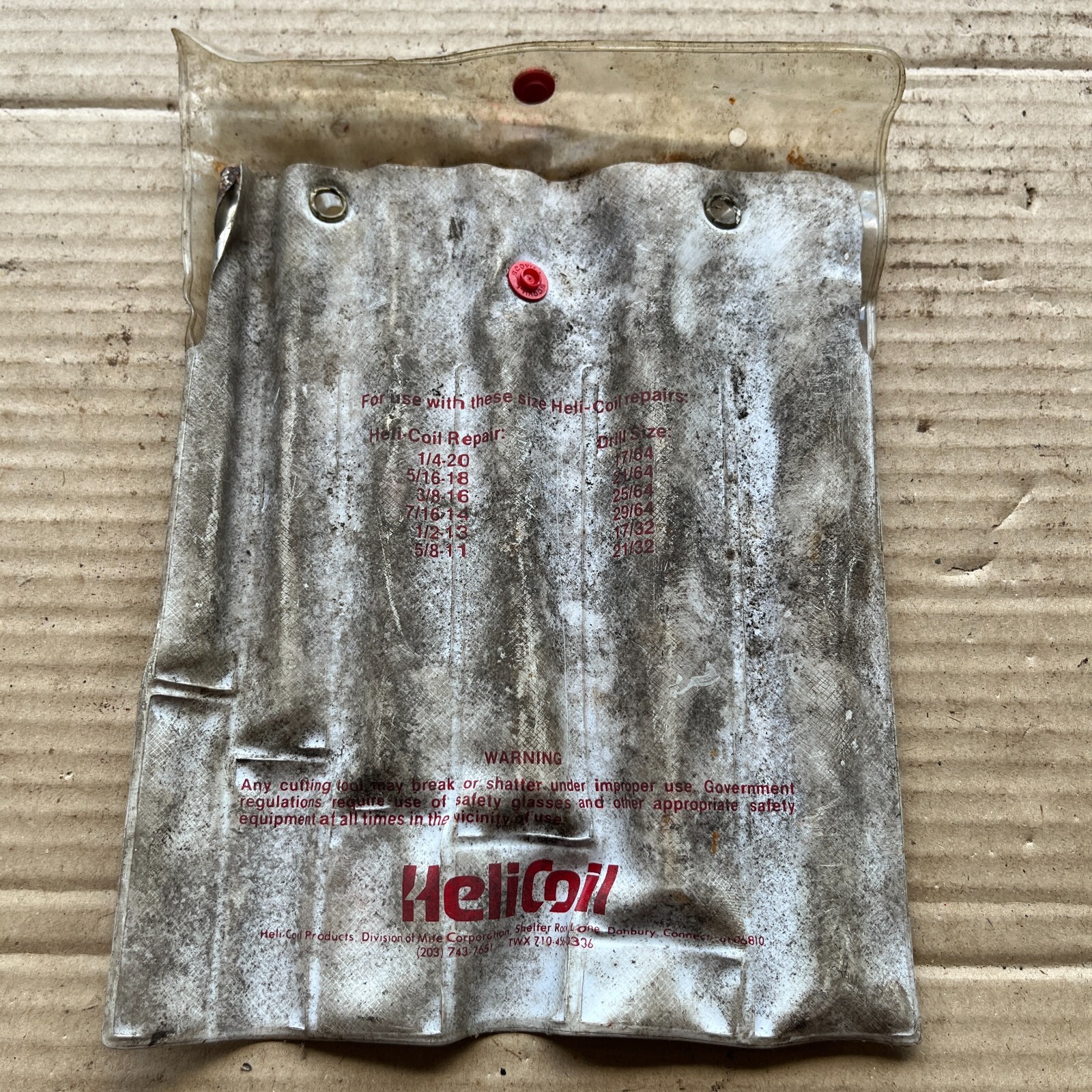 HeliCoil Tools 5522-15 SAE High Speed Steel Drill Set for Master Thread Repair a