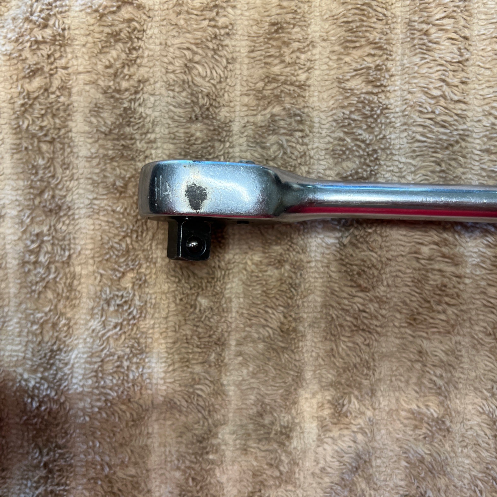 Snap-On F-710-A 3/8″ Drive Ratchet Wrench VINTAGE! WORKS WELL!!