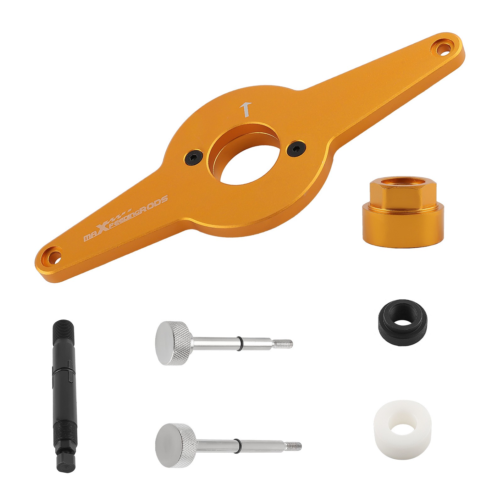 Vibration Damper Holding Tool Crankshaft Pulley Removal Kit for Audi VW EA888