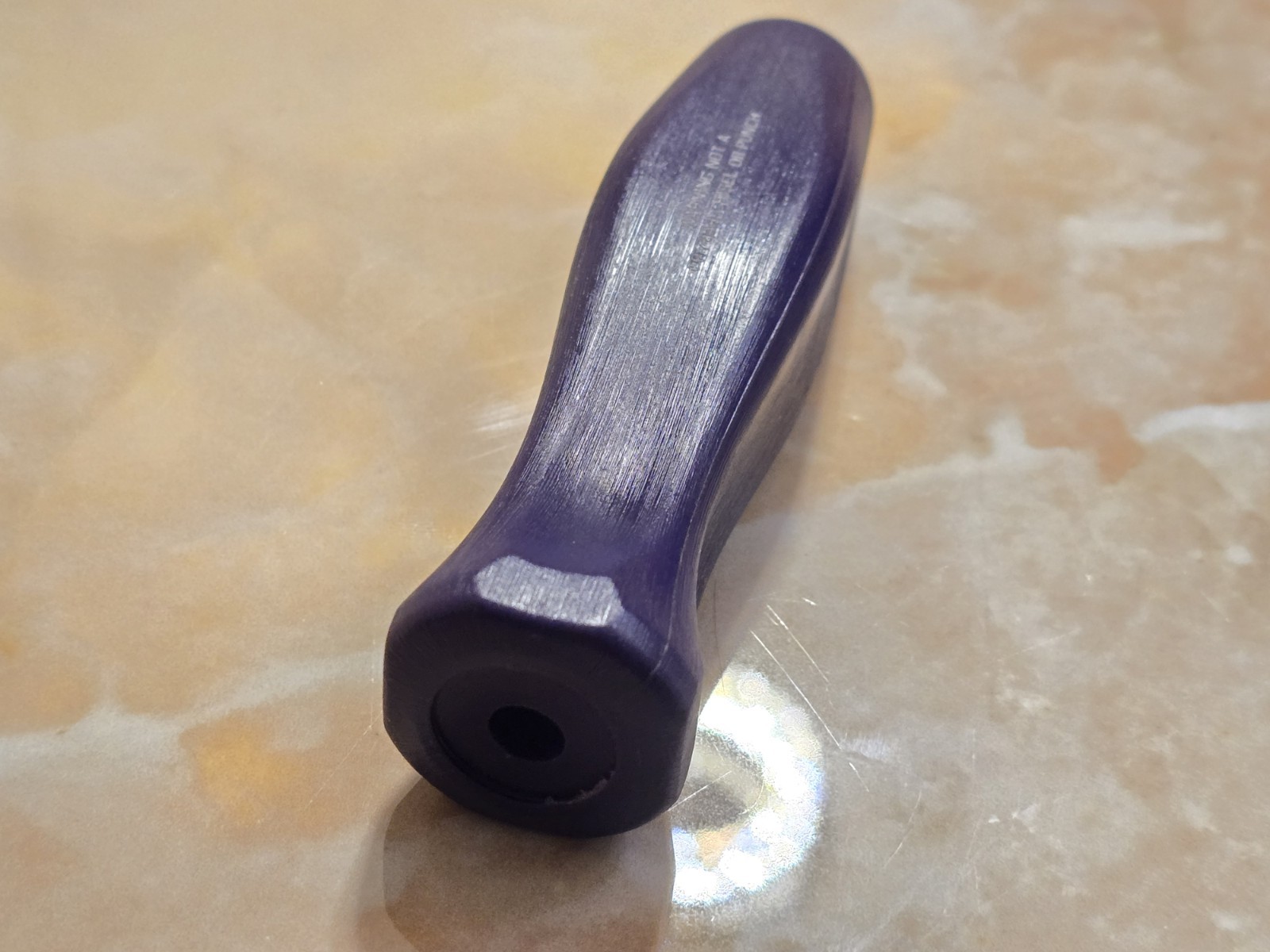 Snap-on Tools USA 3/8” 1/2 Drive Dark Purple Hard Grip Ratchet Handle Read Below