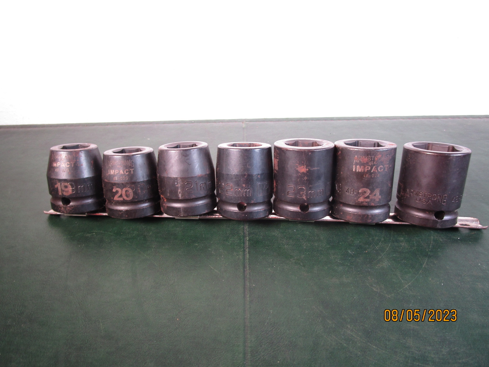 7pc Armstrong Metric USA Socket Set 3/4″ Dr