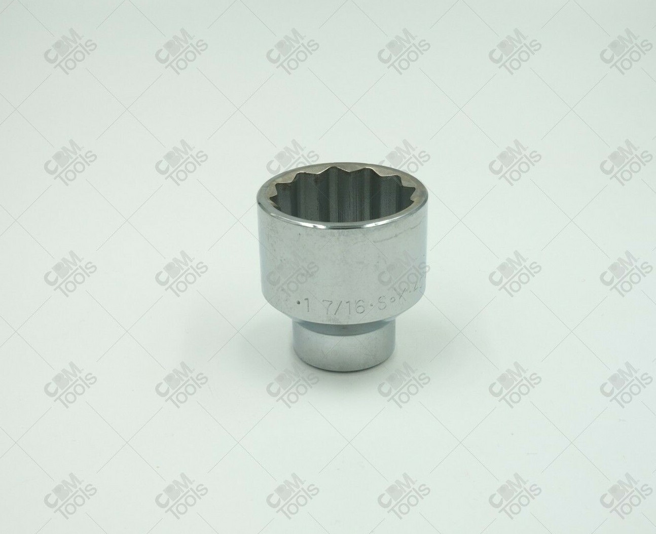 SK Hand Tools 40146 1/2in Dr 1-7/16in 12pt Chrome Standard Socket NewUSA Made