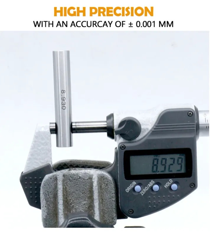 51/99/101pcs Precision Pin Gauge Set Carpentry Inspection Step Tools 0.10-5.0mm