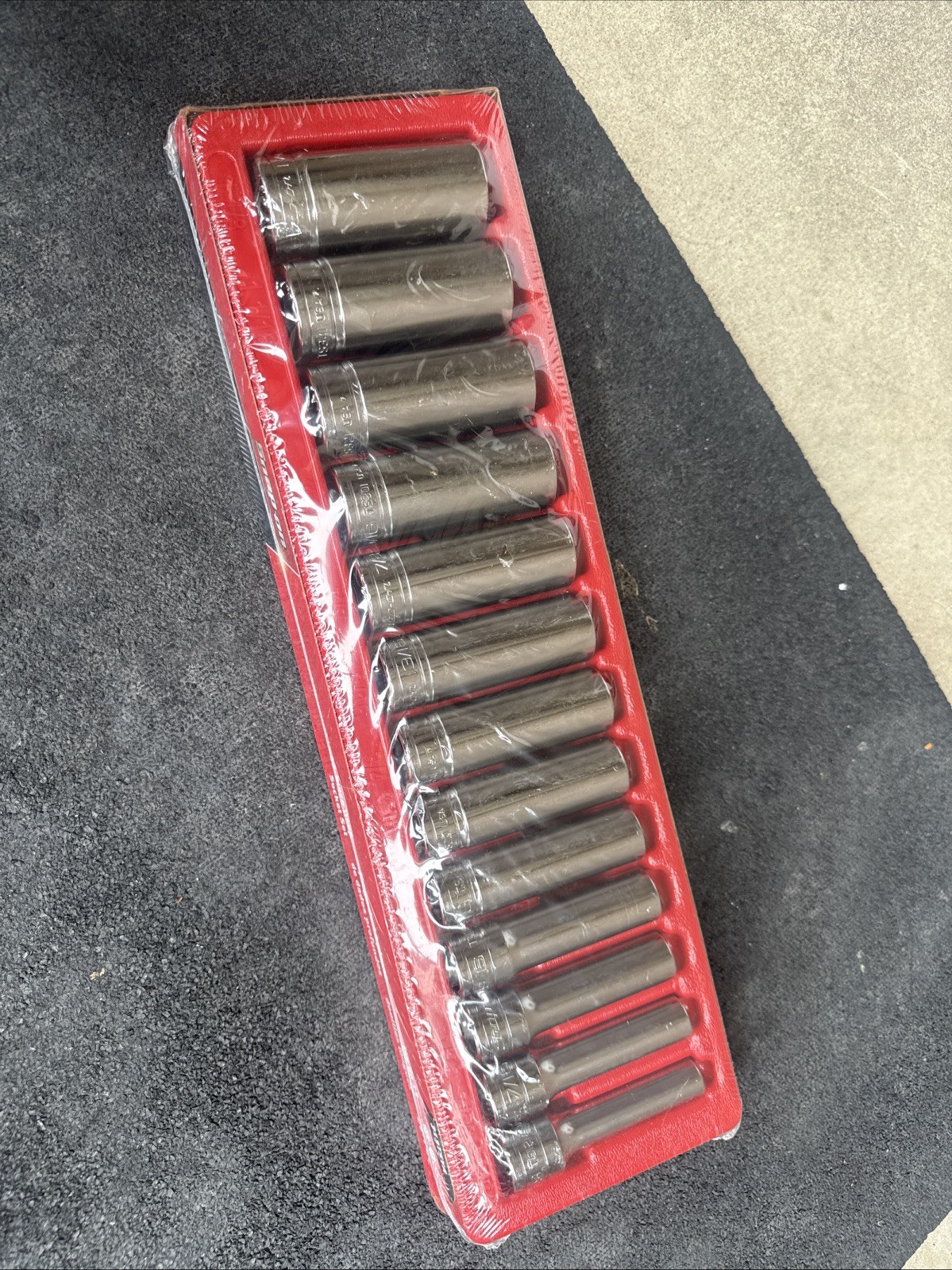 For Snap-on Tools 1/2″ drive 6-point DEEP socket SET 3/8″ thru 1 1/8″ 313TSYA