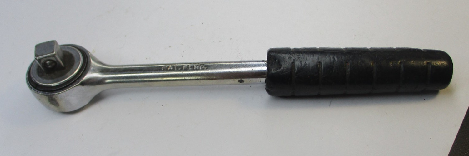 Wright 3400 7.5″ 3/8″ Drive Toostie Nitrile Grip Ratchet