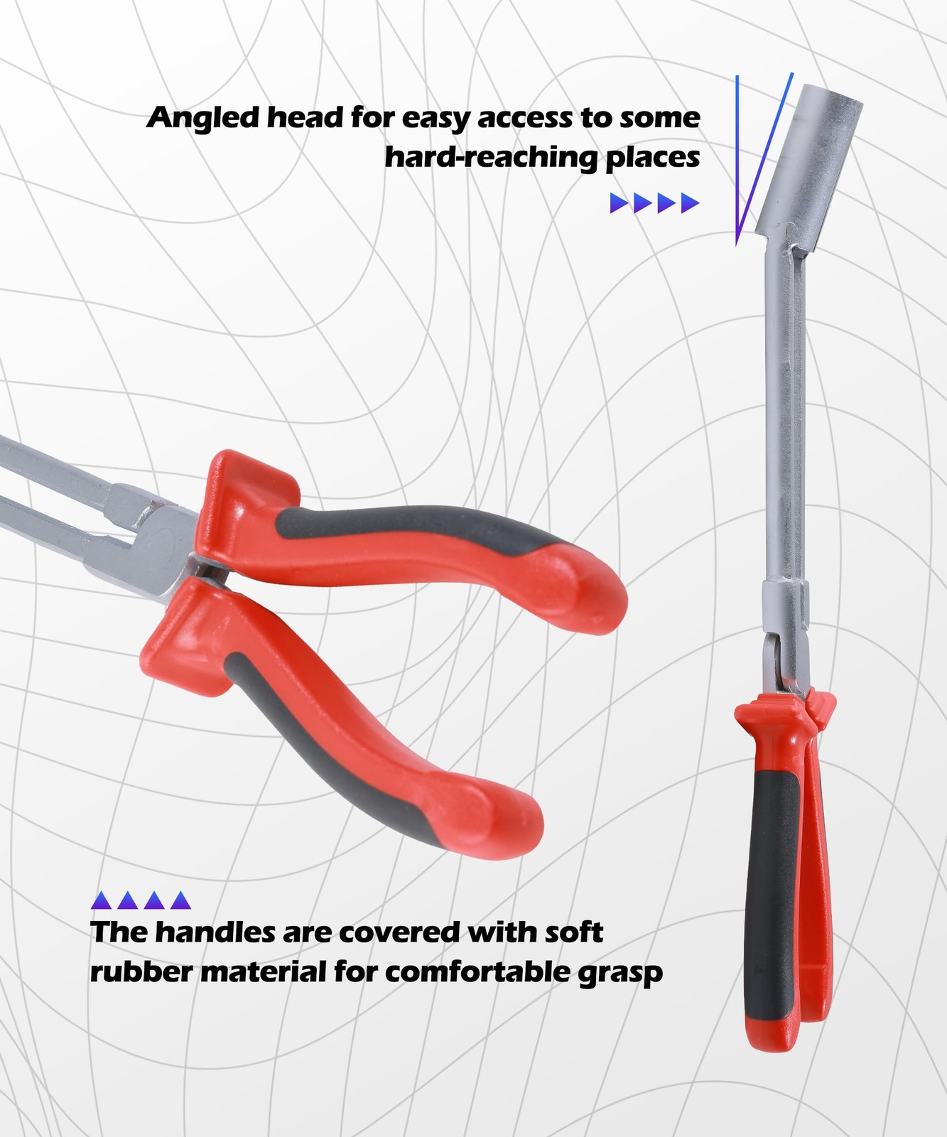 SCUARI Spark Plug Removal Tool,Car Accessories Long Handle High Voltage Wire…