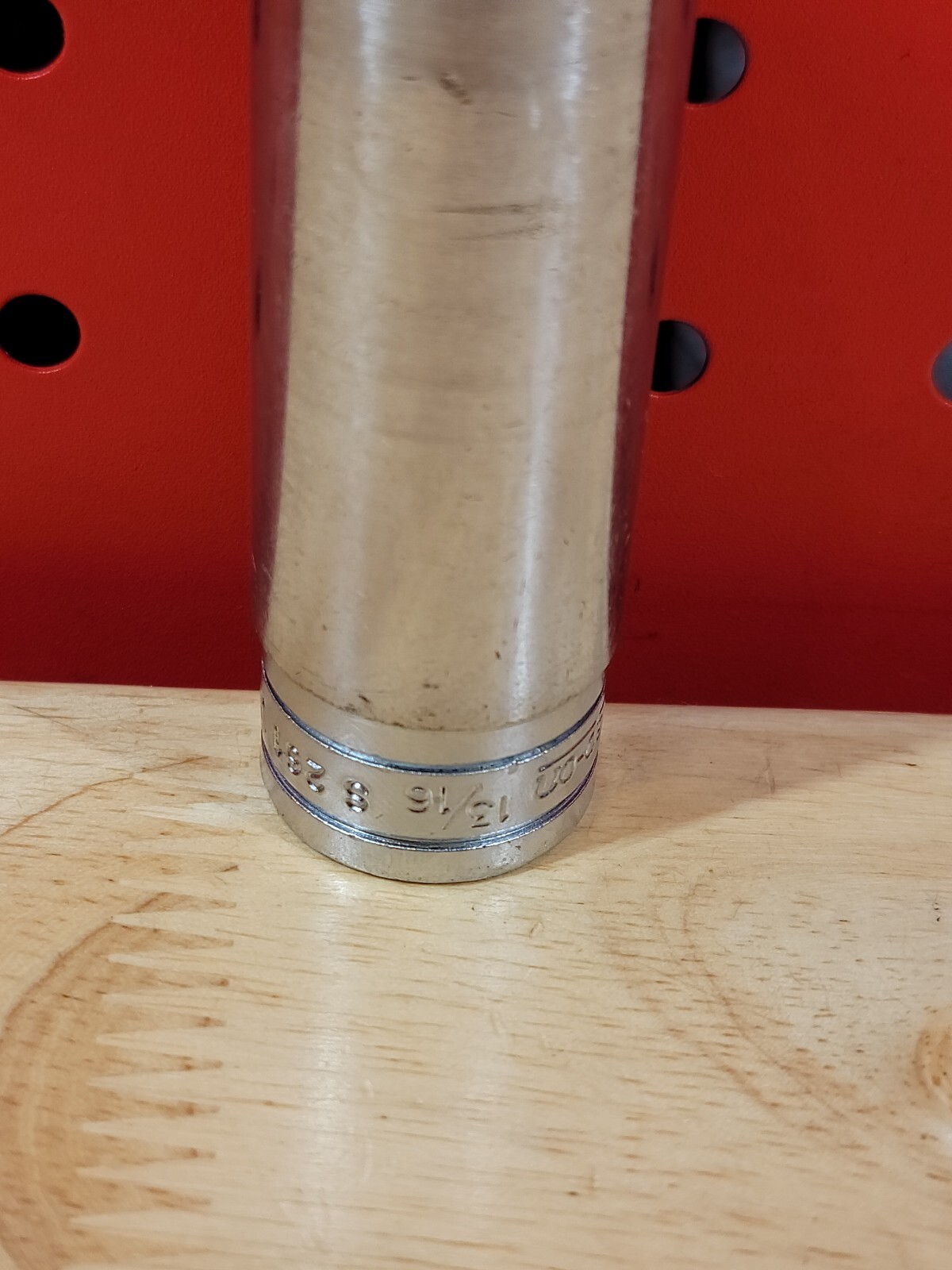 Snap-on Tools S261 13/16″ SAE 1/2″ Drive Deep 12-Point Socket USA