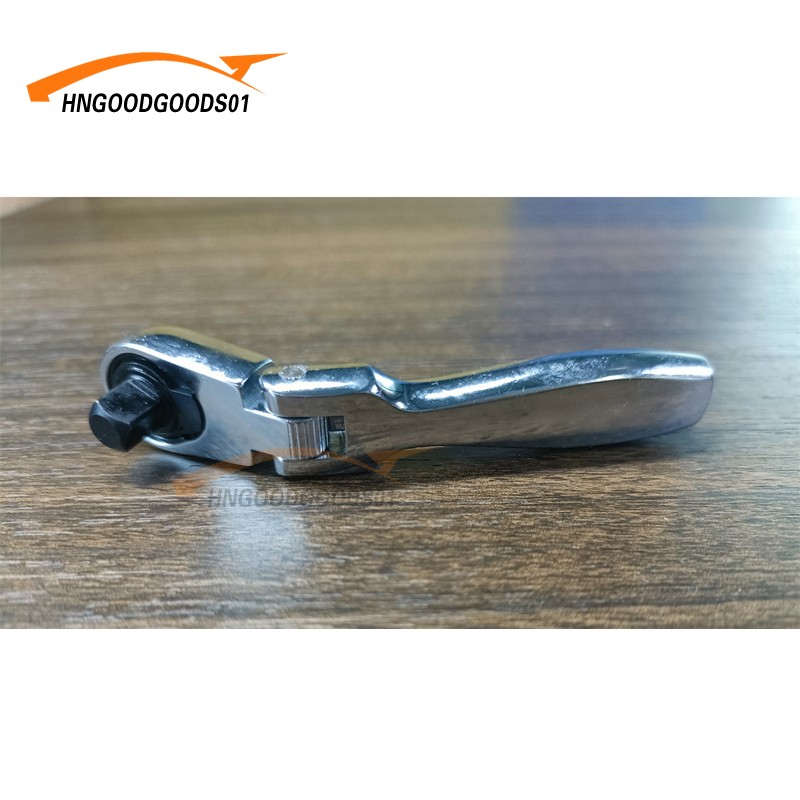 1/4 » Drive Ratchet, 2 in 1 Flex Head Ratchet, Multifunction Wrench Repair Tool