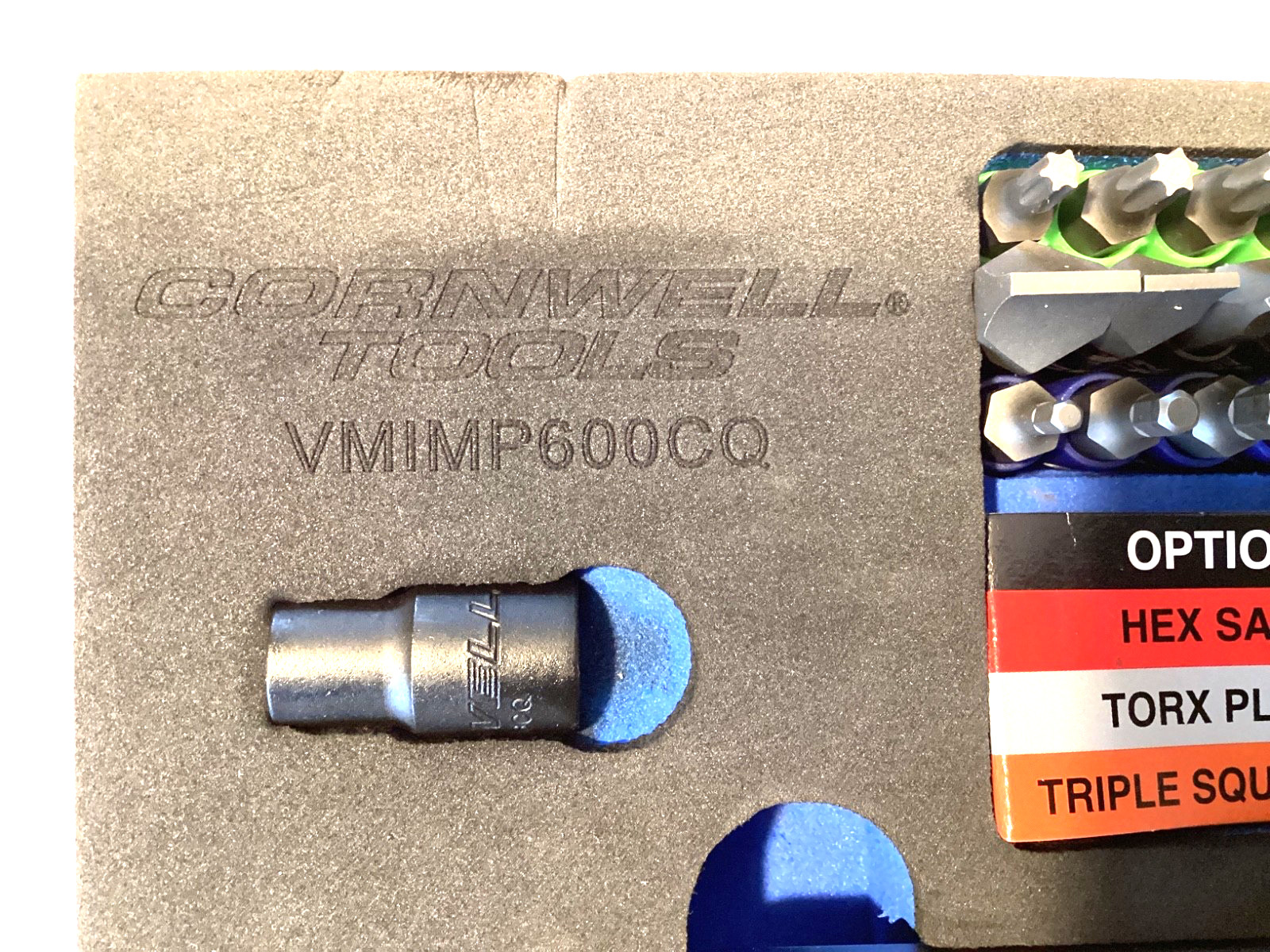 Cornwell Tools NEW 26 Piece 3/8″ Drive Hand Impact Driver Set In Foam VMIMP600CQ