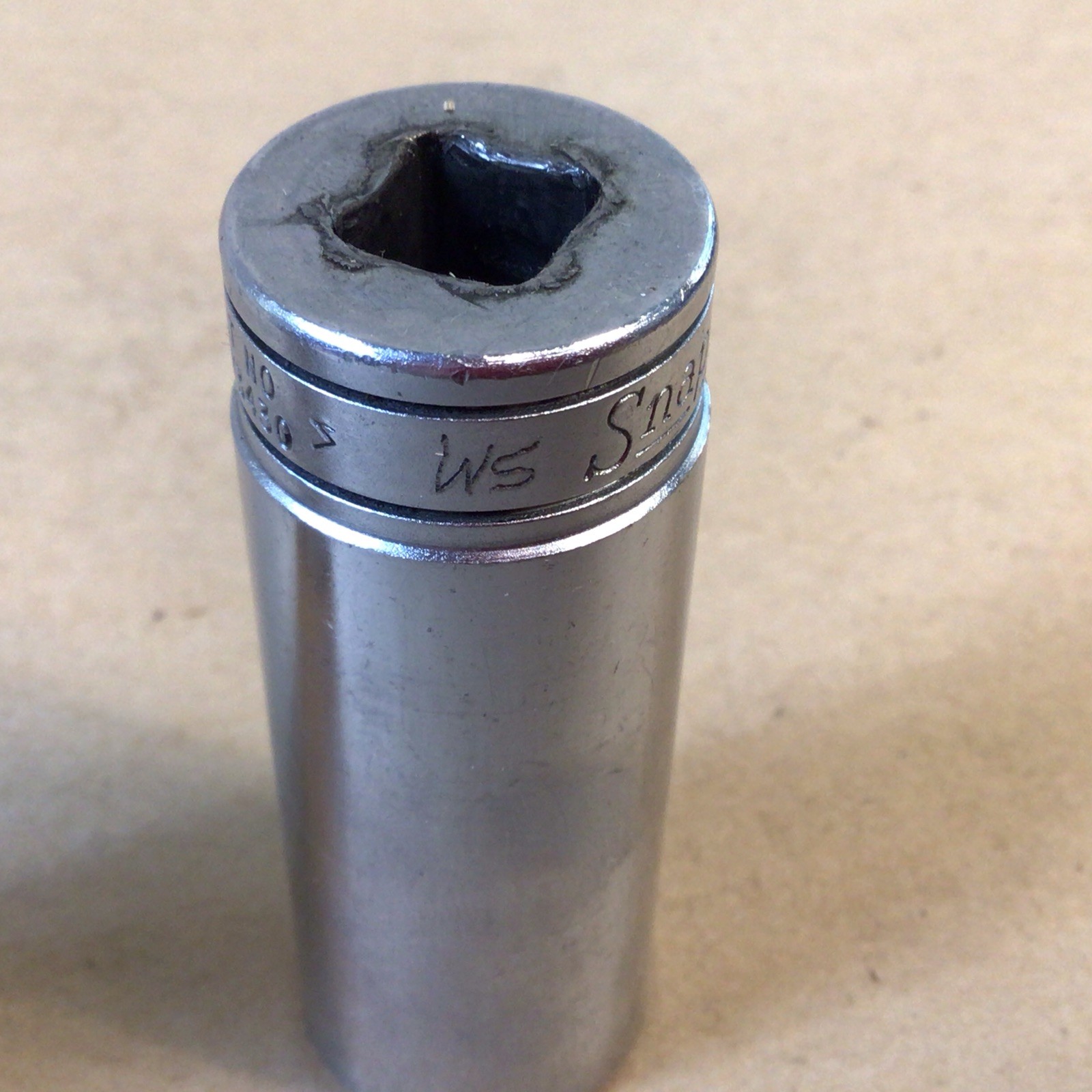 Snap On 3/4″ Deep Socket 3/8″ Drive 12 Point SF241 & 11/16” Snap On SF221