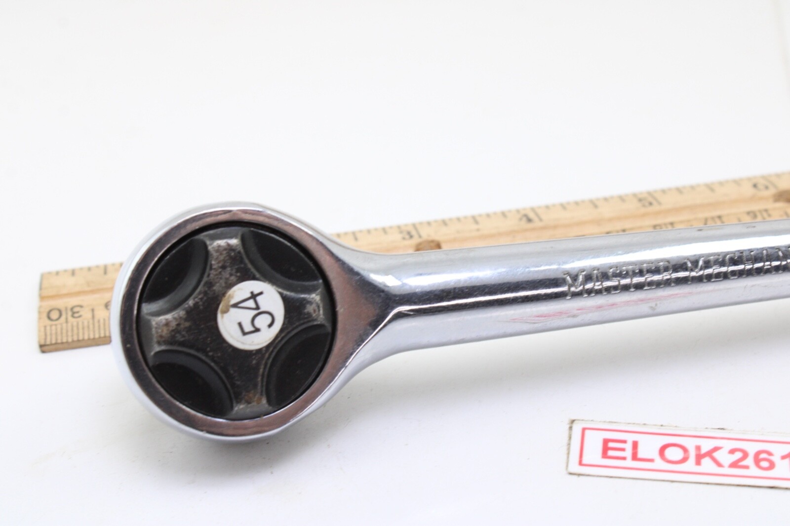 Master Mechanic P1660 1/2″ Drive Chrome Ratchet 10″ USA