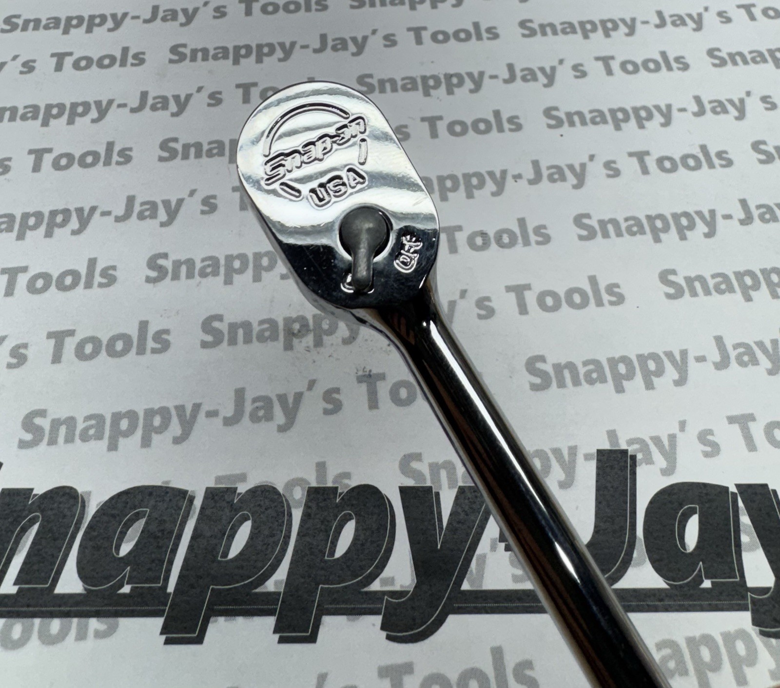 Snap-on Tools USA NEW 1/4″ Drive Chrome Fine Tooth Long Handle Ratchet TL72