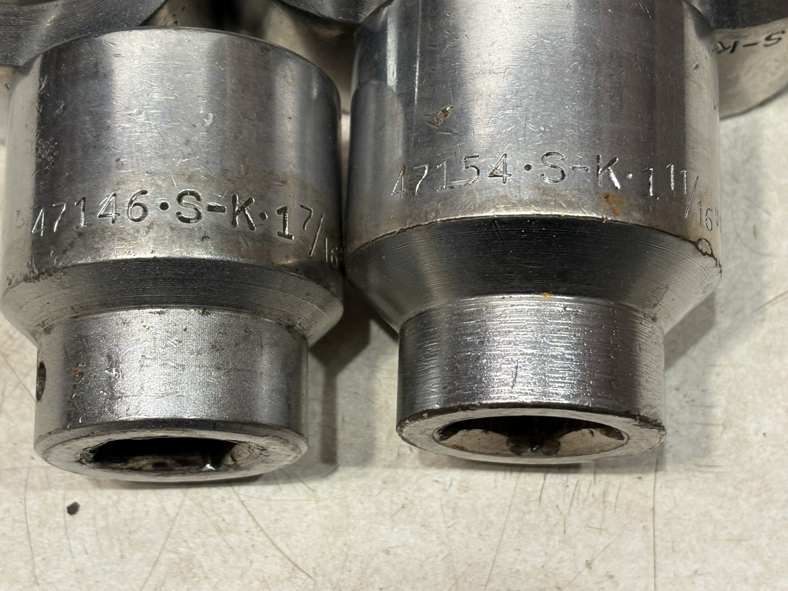 S-K Tools 3/4″ Drive Sockets 47154, 47152, 47150, 47148, 47146 1-7/16 to 1-11/16