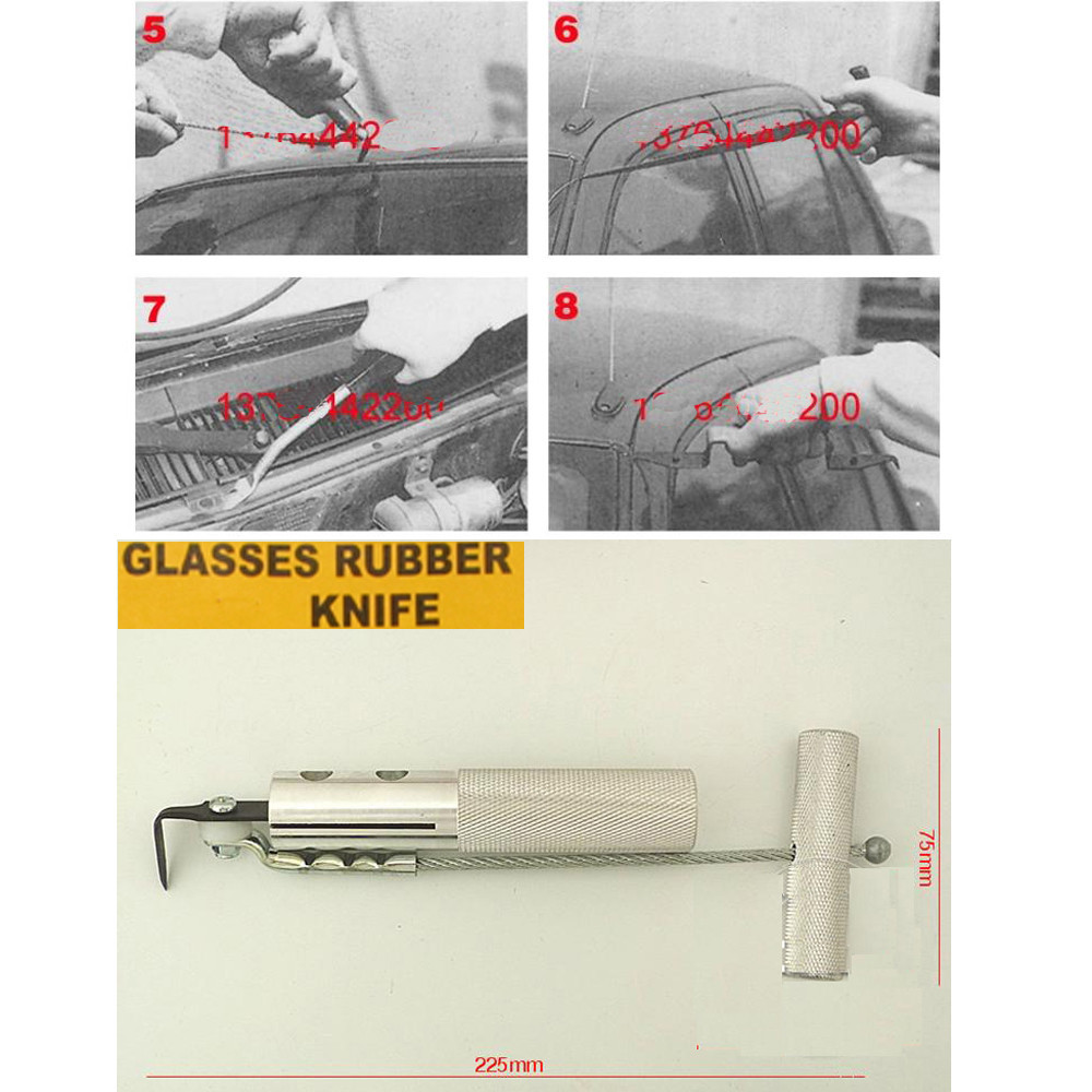 Car Windshield Glass Windscreens Removal Installation Hand Tool Kit 7pcs a Set