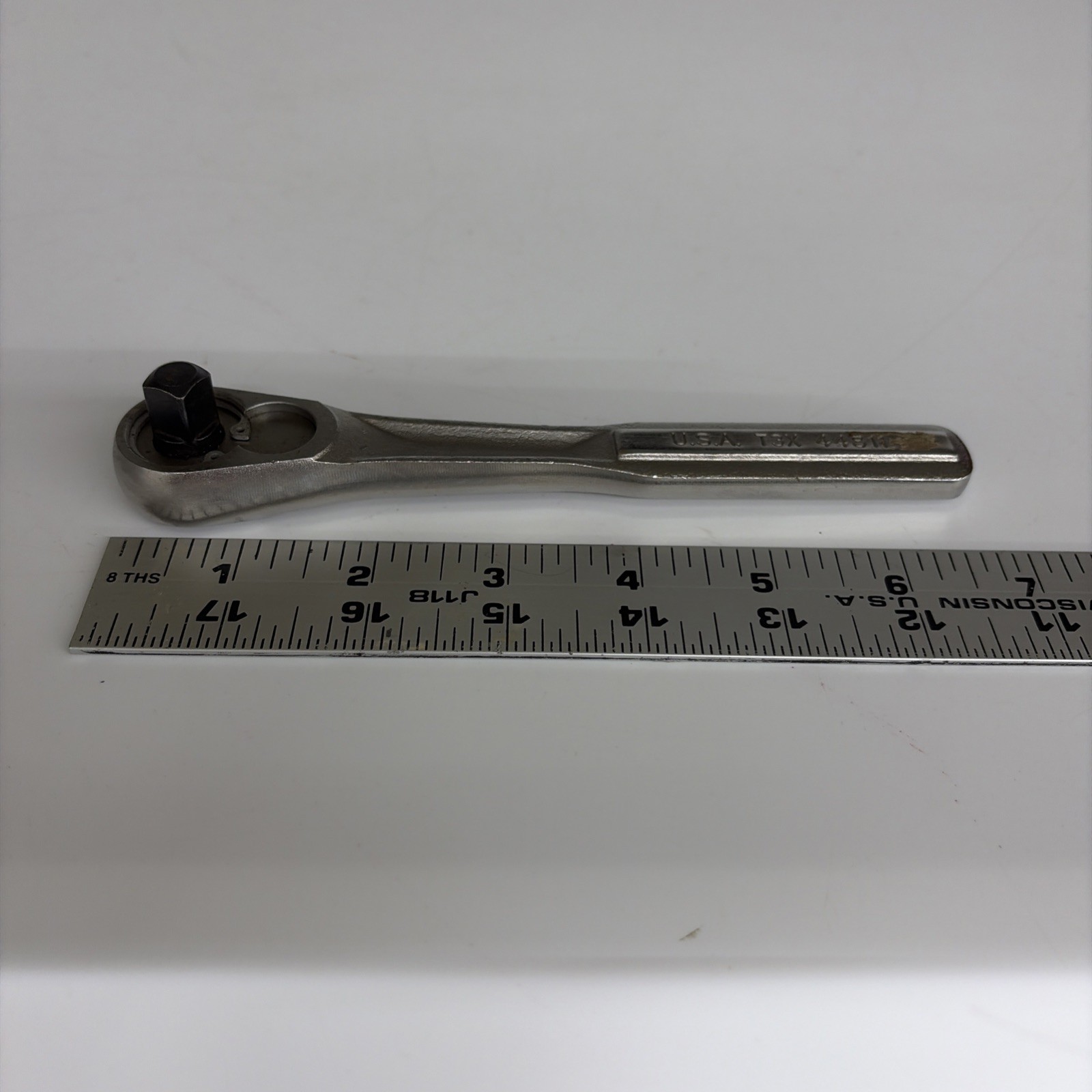 Vintage Craftsman 3/8 Drive Ratchet 44811 USA Quick Release Teardrop Ratchet