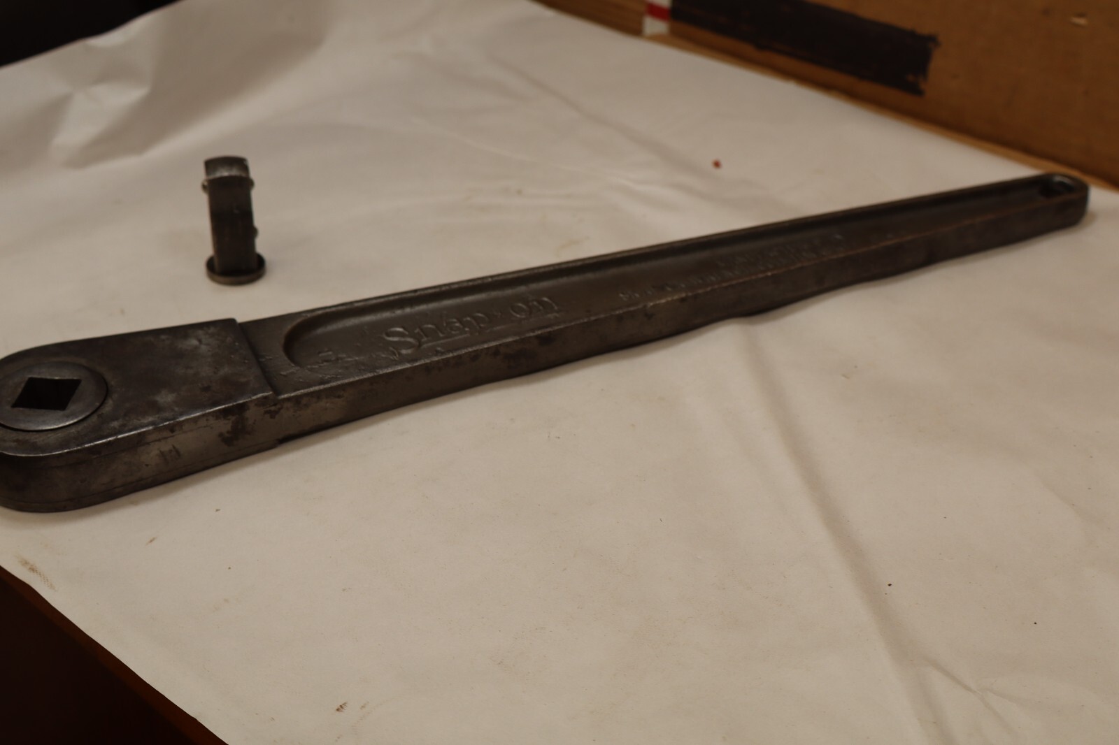 Snap On Tools USA RARE 5/8” Drive Push Thru Ratchet 18” Long VINTAGE