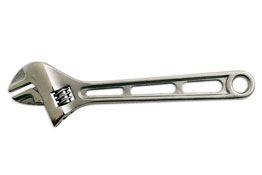 LASER 4922 Adjustable Spanner 200mm Chrome Vanadium Steel 24mm Jaw Capacity