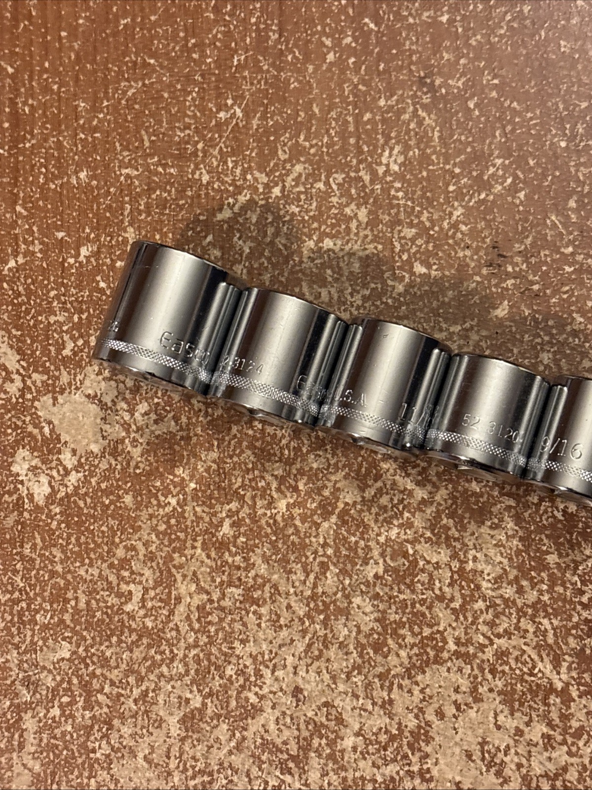Vintage Easco 3/8″ Drive SAE Socket Set USA