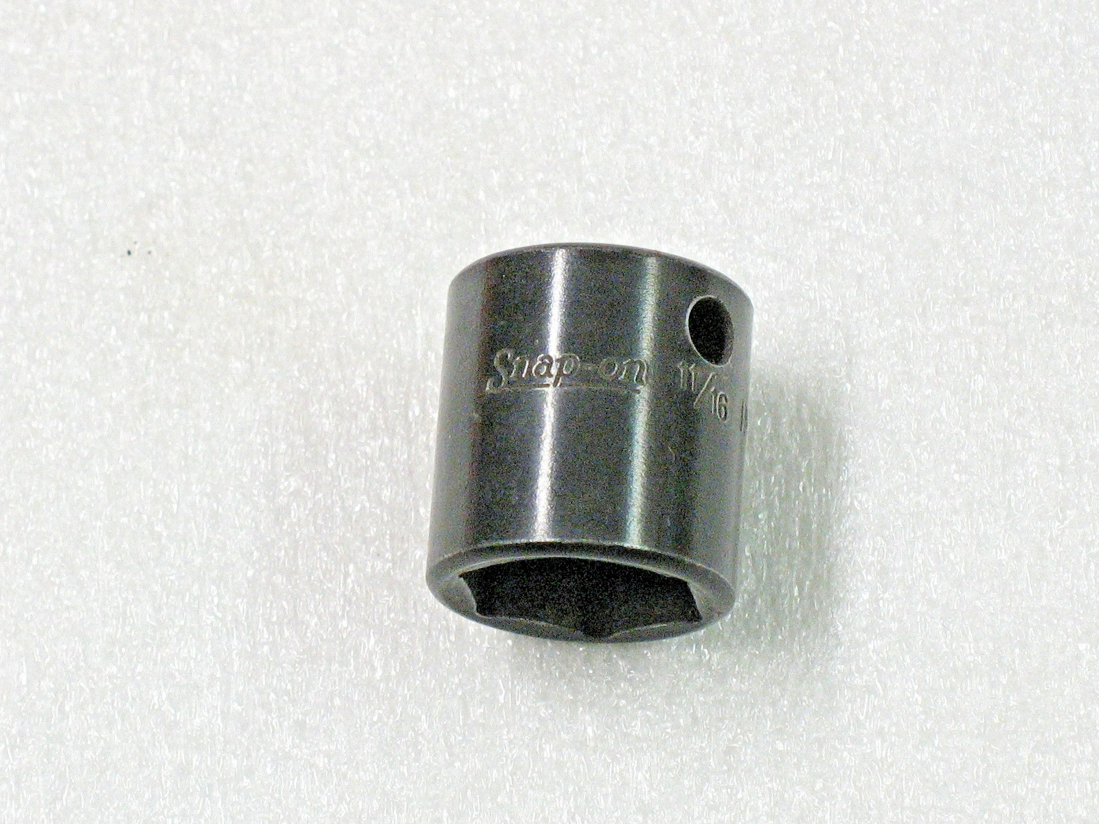 Snap-on Tools 11/16″ SAE Shallow 6 Point Impact Socket 3/8″ Drive IMF220