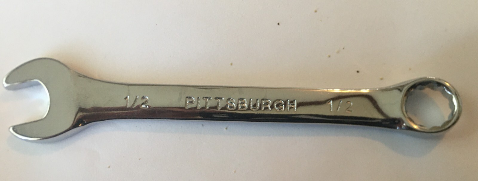 Pittsburgh 1/2″ x 1/2″ Combination Wrench 12 Pt Free Shipping