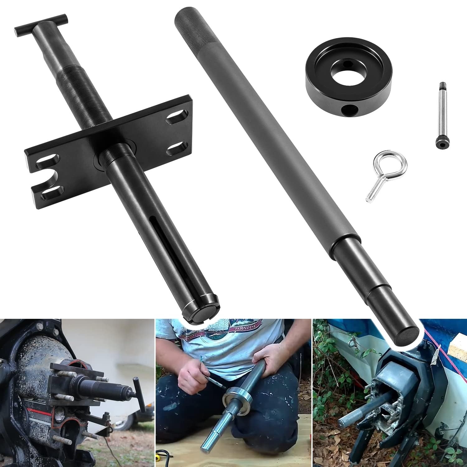Gimbal Bearing Installer & Puller Tool Set for Mercruiser, Volvo, Yamaha Sterndr