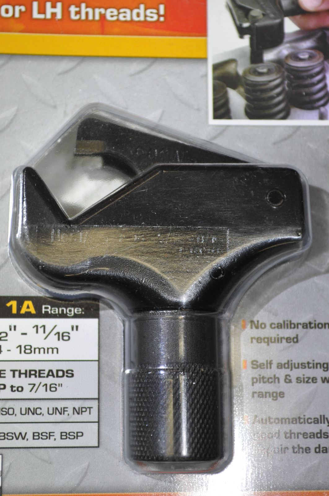 Universal External Thread Repair Tool 5/32″ – 11/16″ SHILO NES-1A Made in Israel