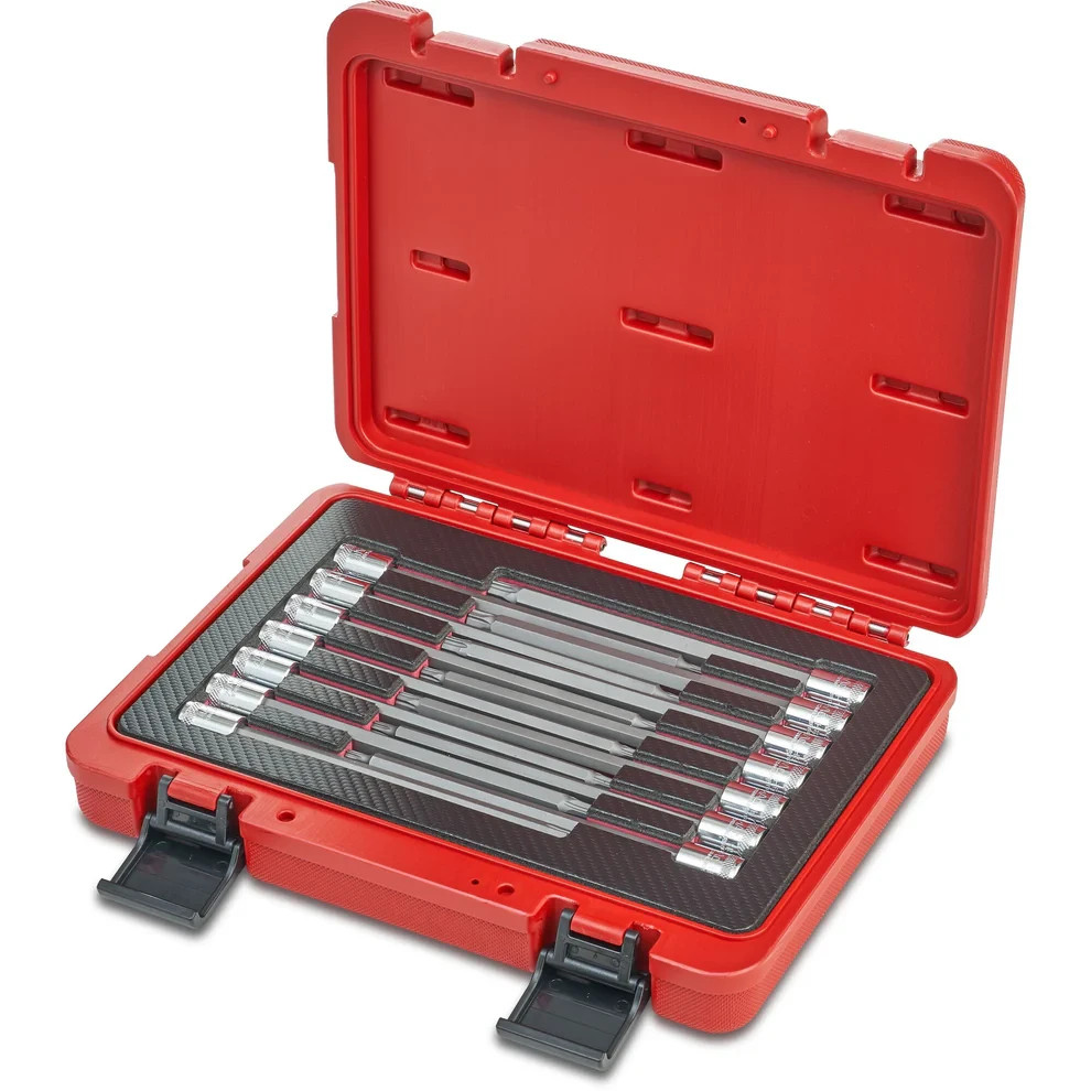 Mac Tools SXLH14RBRT 14 PC 3/8" Drive SAE/ Metric LONG HEX DRIVER SET