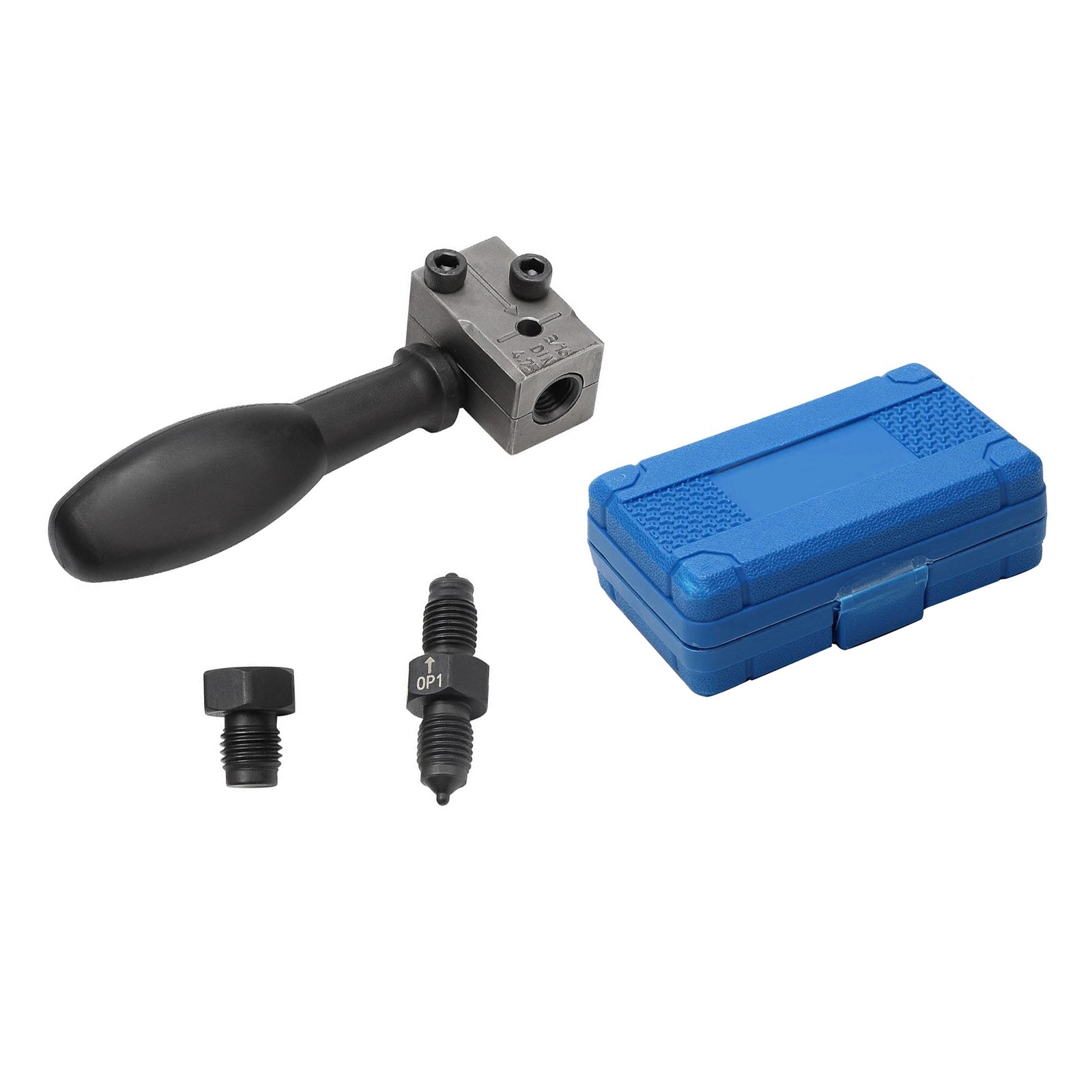 Brake Tube Flaring Tool Kit 3/16″ with Positioning Bolt and Double-Ended Punch