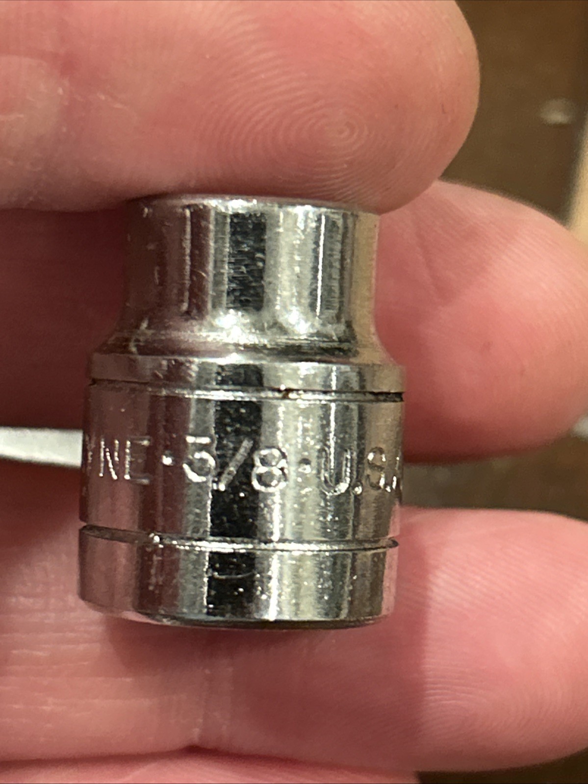 SK S-K Wayne Tools 45112 3/8” Shallow Socket 3/8” drive 6 Point