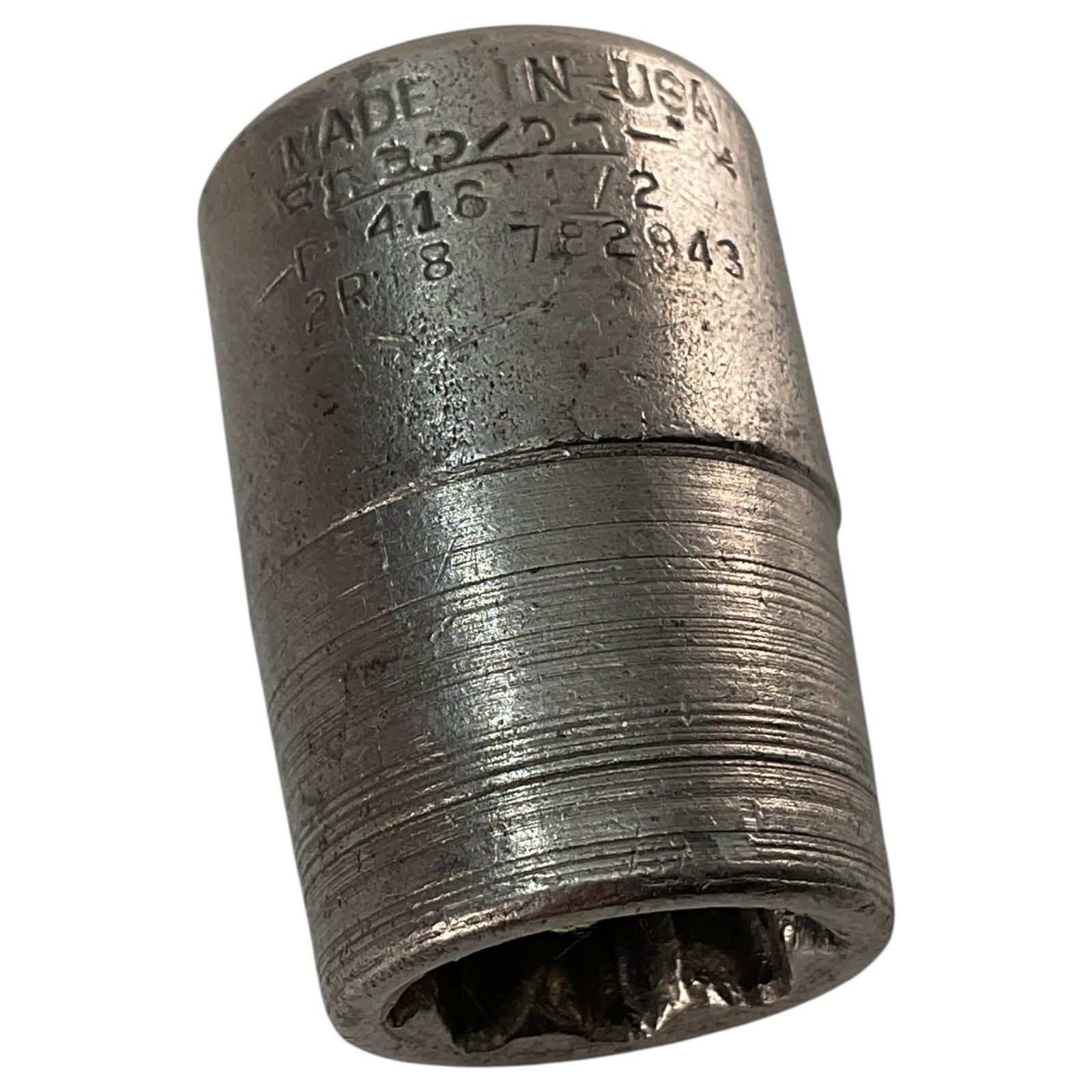 Snap-on P416, 1/2″ Dr 1/2″ Pipe Socket, 8 Pt. Double Square «Star» Non-Impact