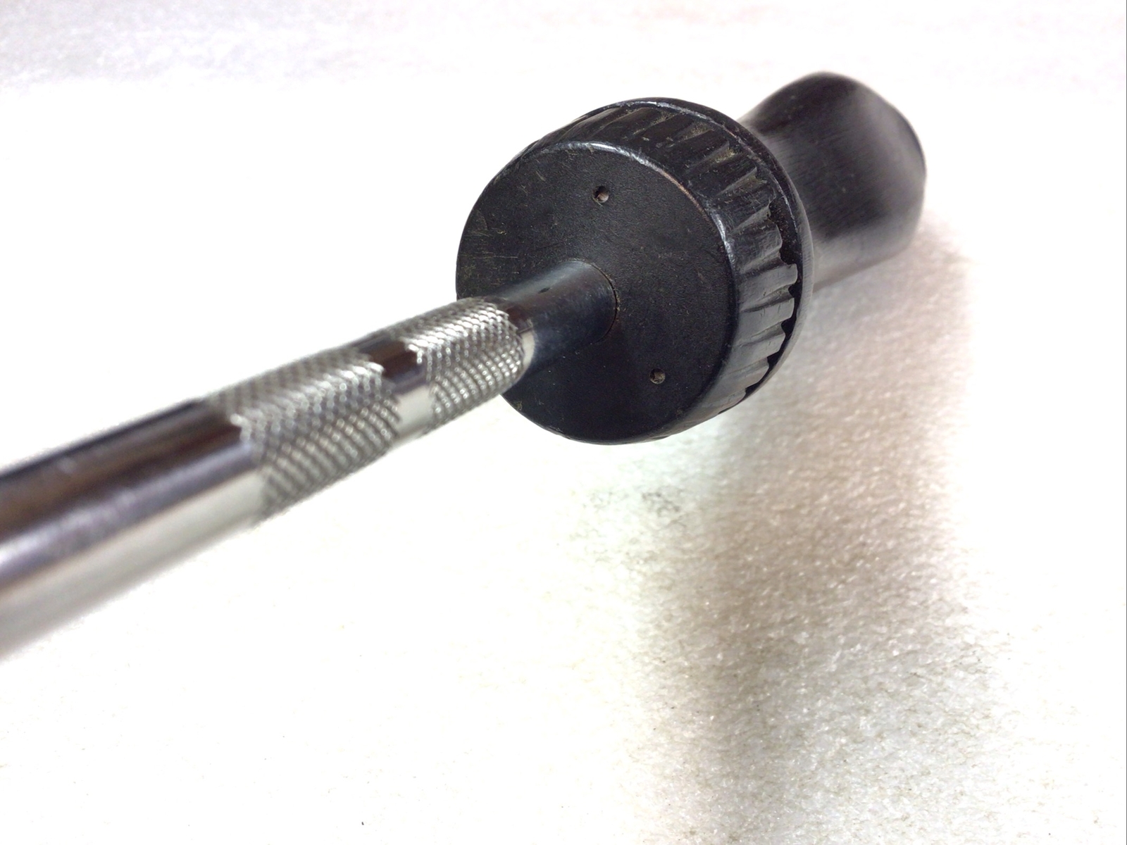 Snap On TMR4 – 1/4″ Square Drive, Ratcheting, 9” Black Hard Handled Driver-USA